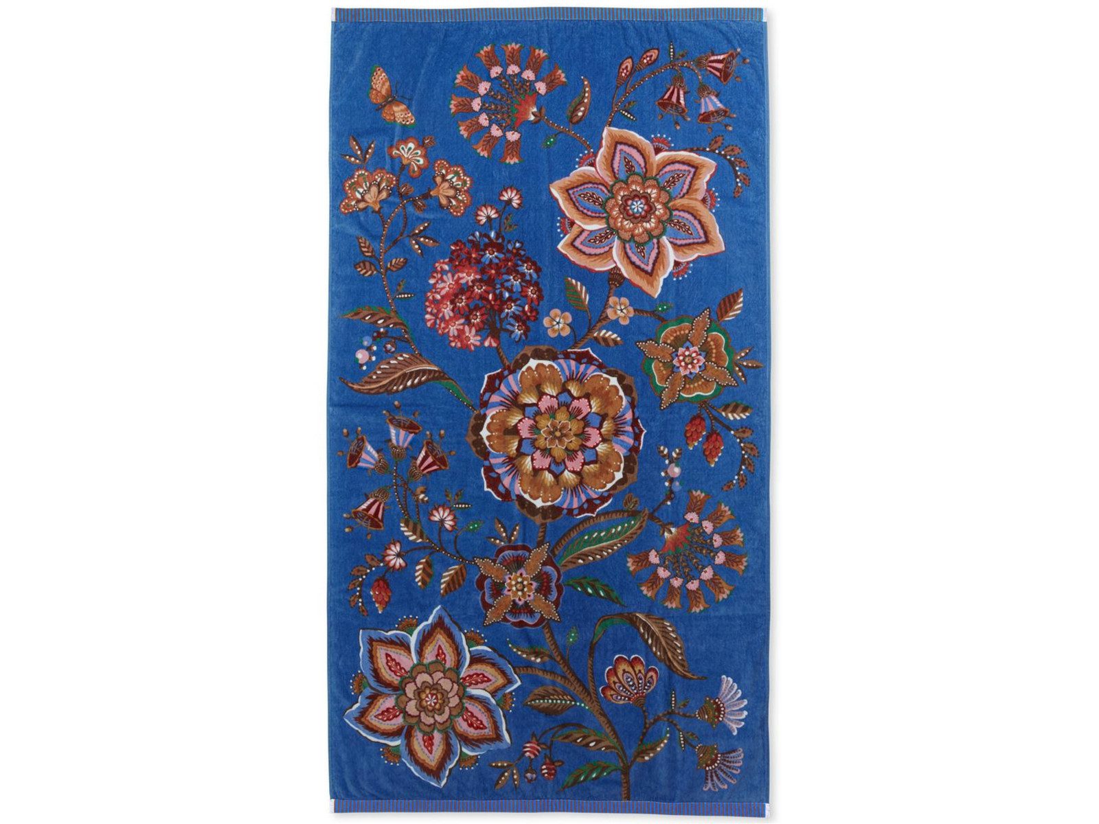 PiP Studio Полотенца Viva la Vida blau Badetuch 100x180cm (1 Stück), 100% Baumwolle (329677)