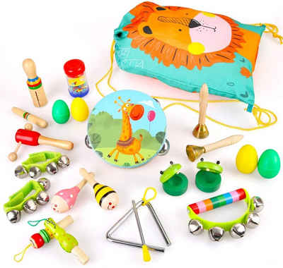20x Baby Musikinstrumente Set Percussion Spielzeug Spaß Kinder Spielzeug 