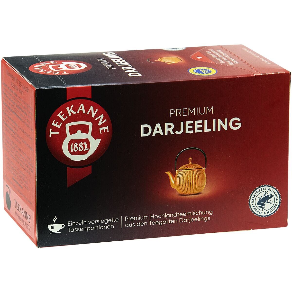 TEEKANNE Tee Darjeeling, 20 Beutel, Schwarzteemischung