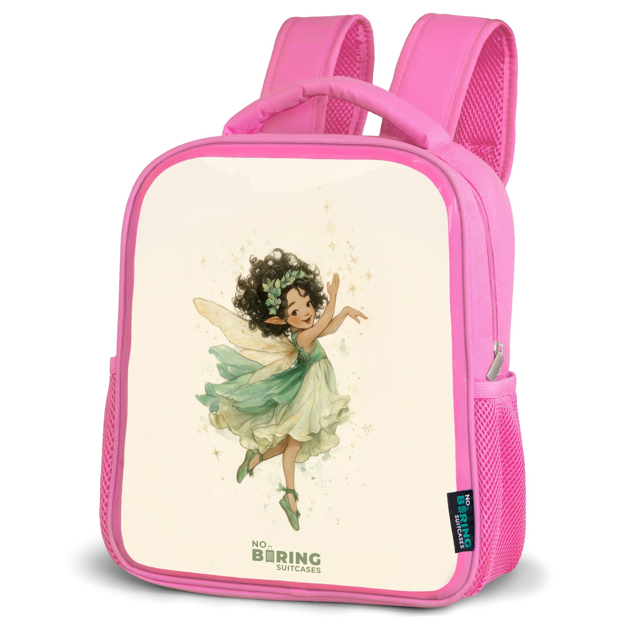 NoBoringSuitcases.com© Rucksack Tanzende Waldfee, Kinderrucksack, Schulrucksack, Freizeitrucksack, Mädchen, Kindergarten