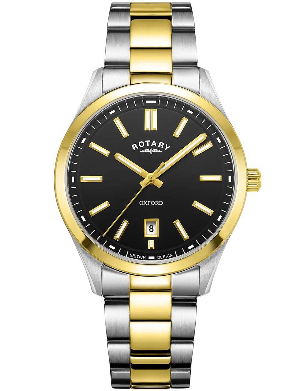 ROTARY Quarzuhr Rotary GB05521/04 Herrenuhr Contemporary 40mm 5ATM Rotary GB05521/04 Herrenuhr Contemporary 40mm 5ATM