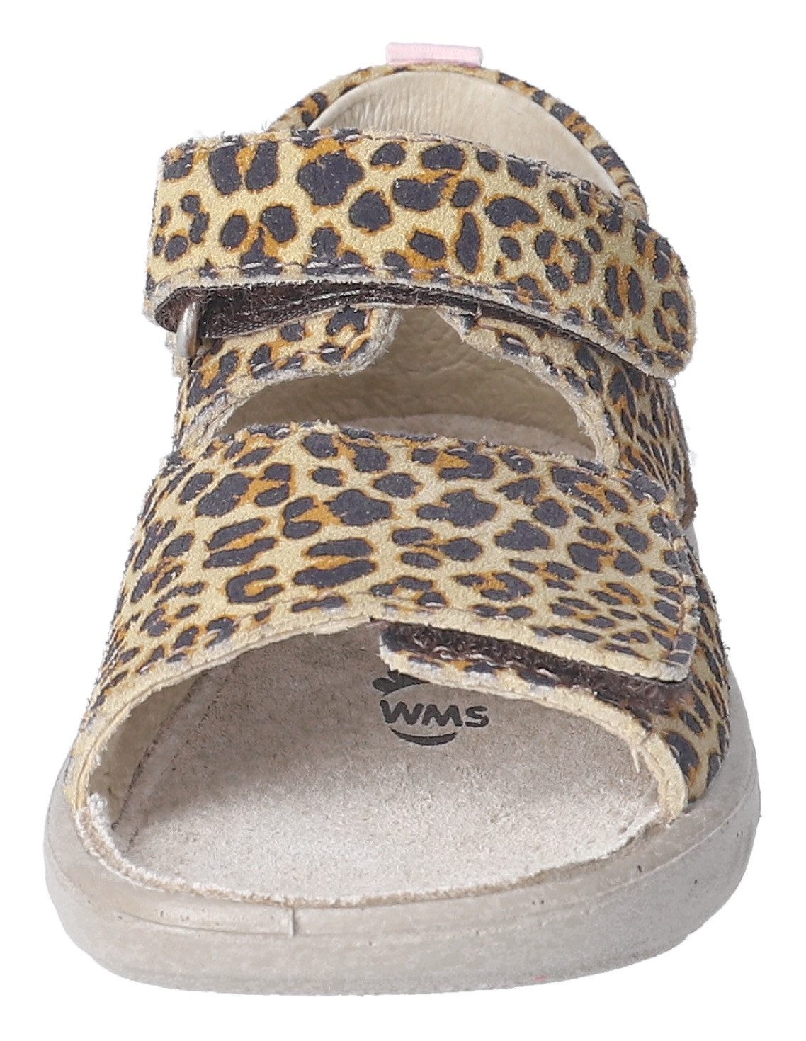 PEPINO by RICOSTA Banu WMS: mittel Lauflernschuh Sandalette mit Klett und Animal Print, Größenschablone zum Download