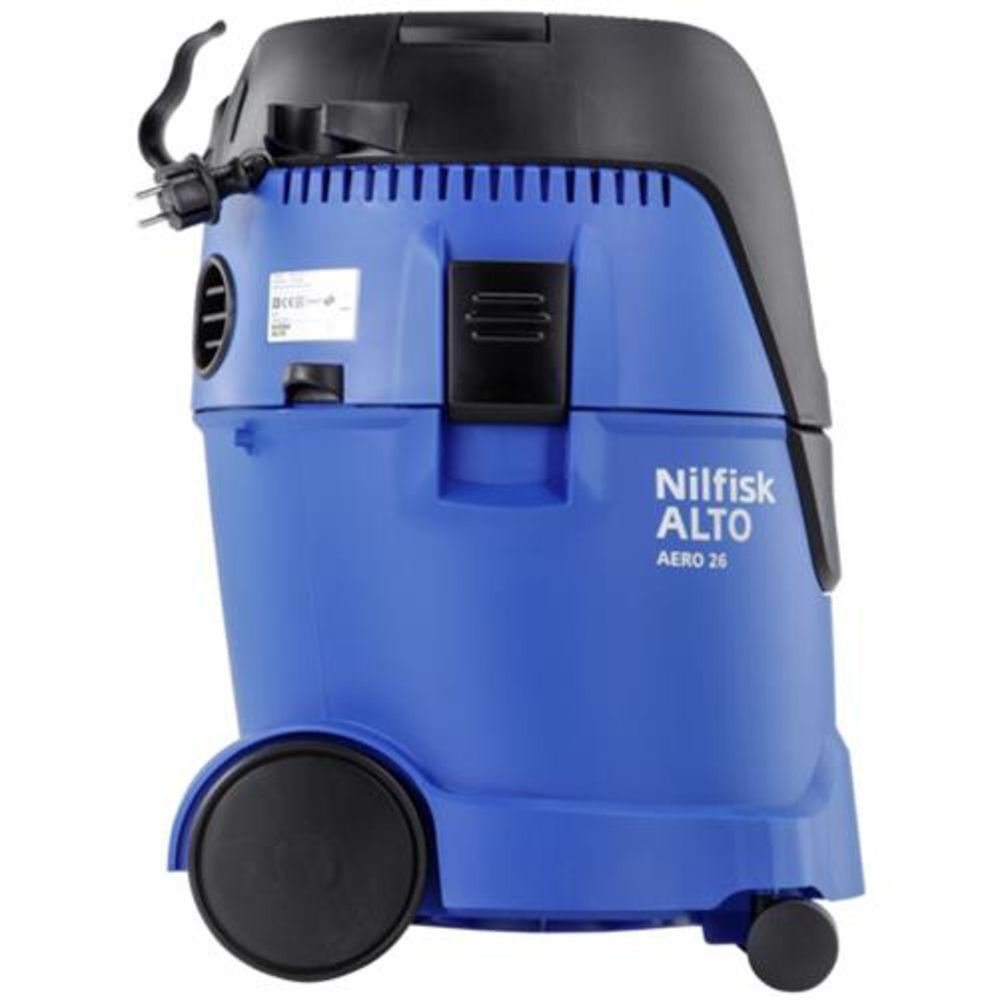 Nilfisk Nass-Trocken-Sauger AERO 26-01 PC X, 1250 W, 25 l Behälter, mit Blasfunktion, Kabeleinzug, MultiFit
