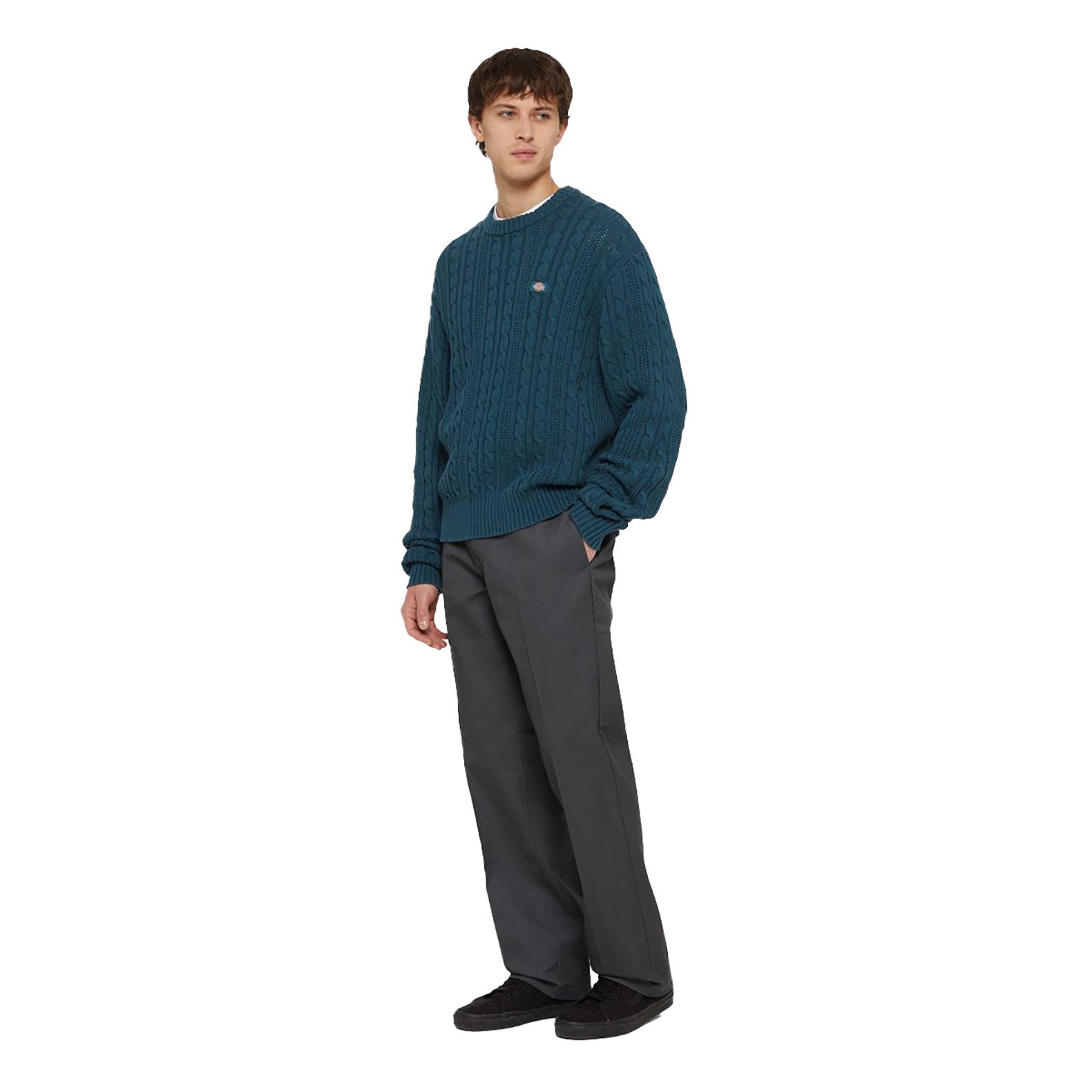 Dickies Arbeitshose 874 Workpant (1-tlg., kein Set) Hakenverschluss & Messing-Reißverschluss