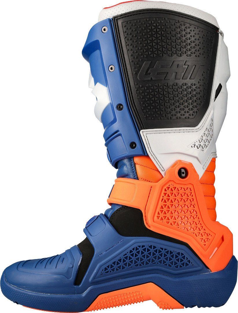 Blue/White/Orange Leatt 4.5 Enduro-Stiefel Motorradstiefel