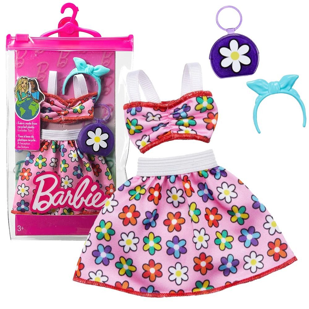 Barbie Puppenkleidung Summer & Flower Barbie Puppen-Kleidung Mattel Trend M günstig online kaufen