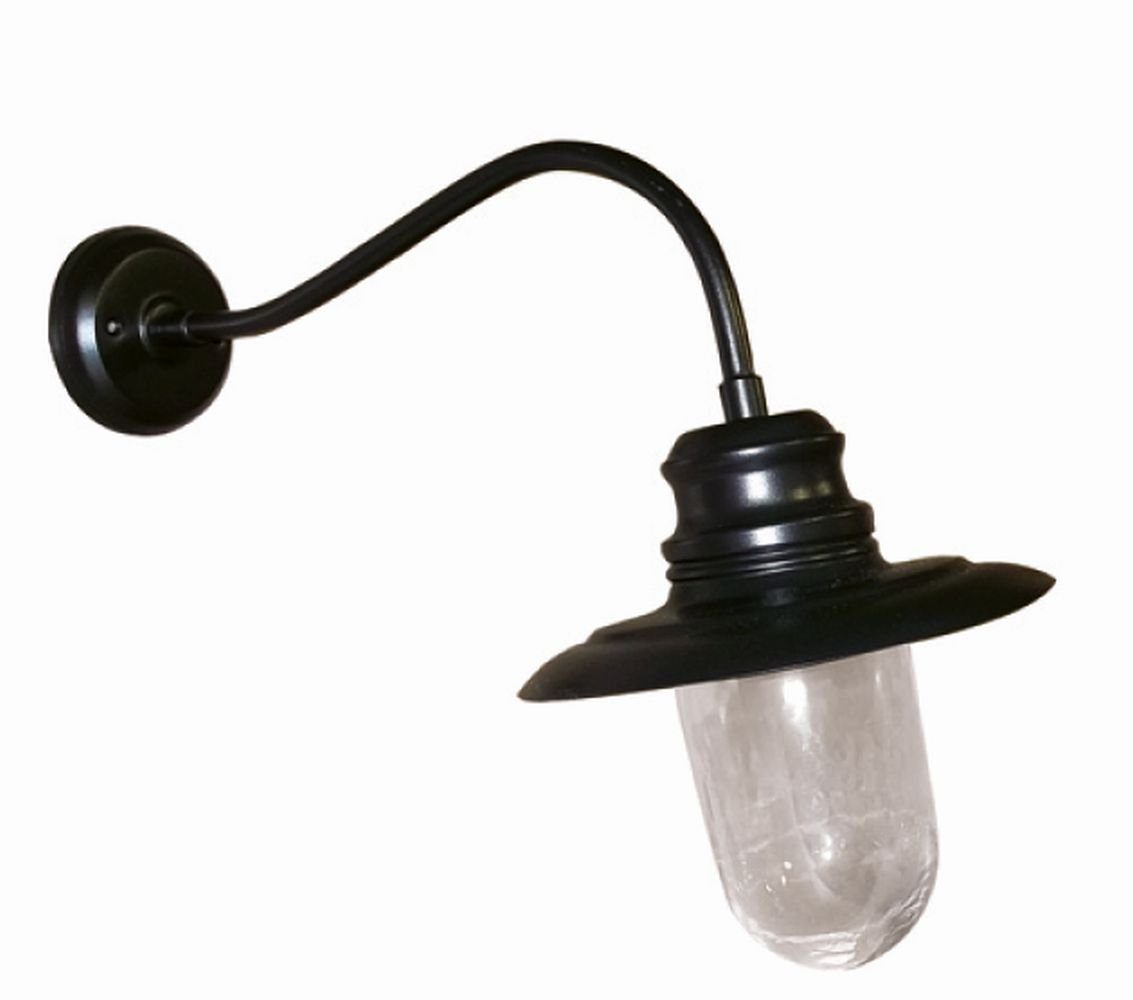 innen Wandlampe Leuchtmittel, Küche E27 Licht-Erlebnisse VAXINA, Vintage ohne Schwarz Wandleuchte Wohnzimmer