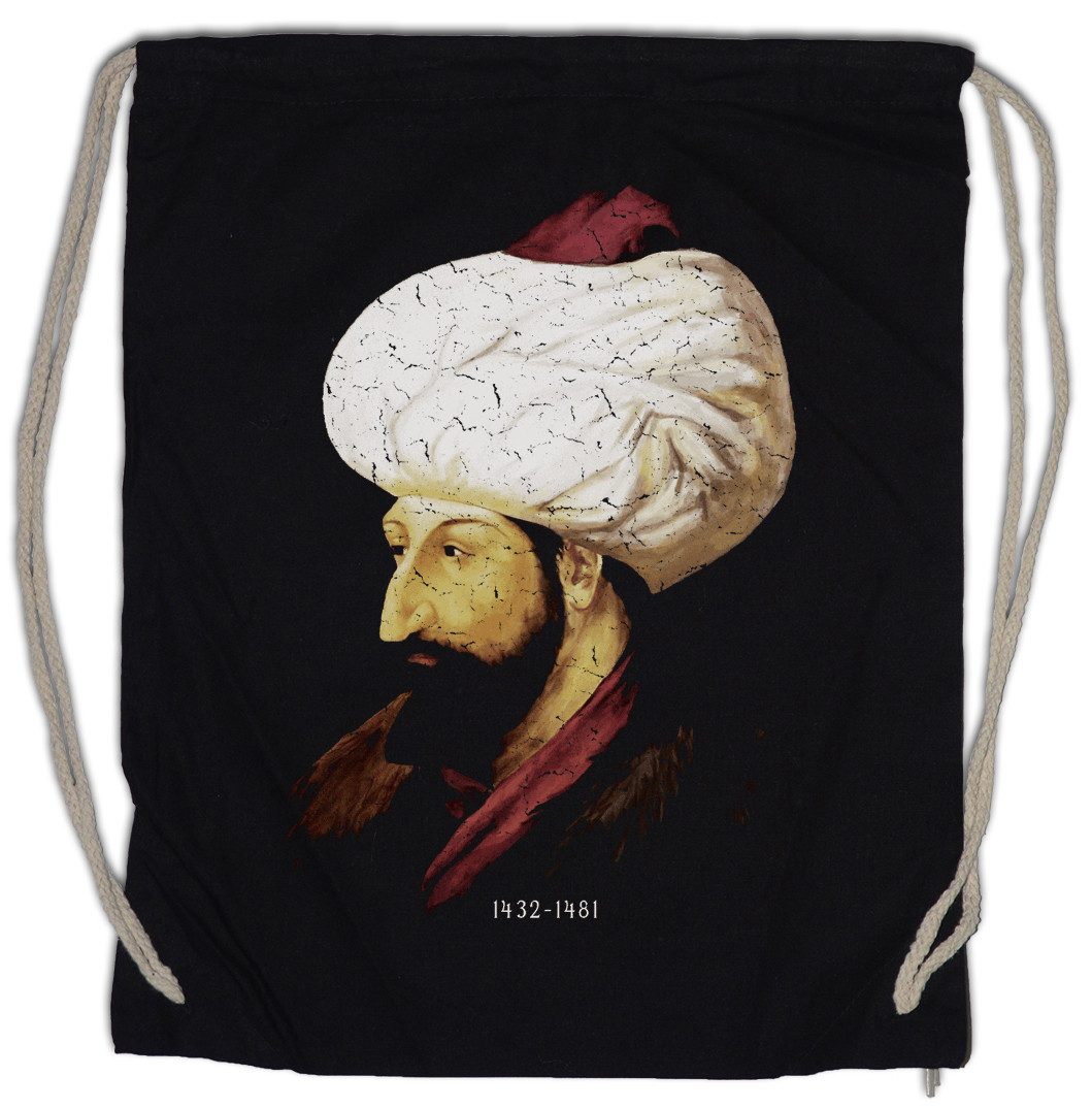 Urban Backwoods Turnbeutel Mehmed II Fatih Turnbeutel Conqueror Ottoman Sultan Türkei Turkey (1-tlg), Osman Ottoman Empire Türkisch