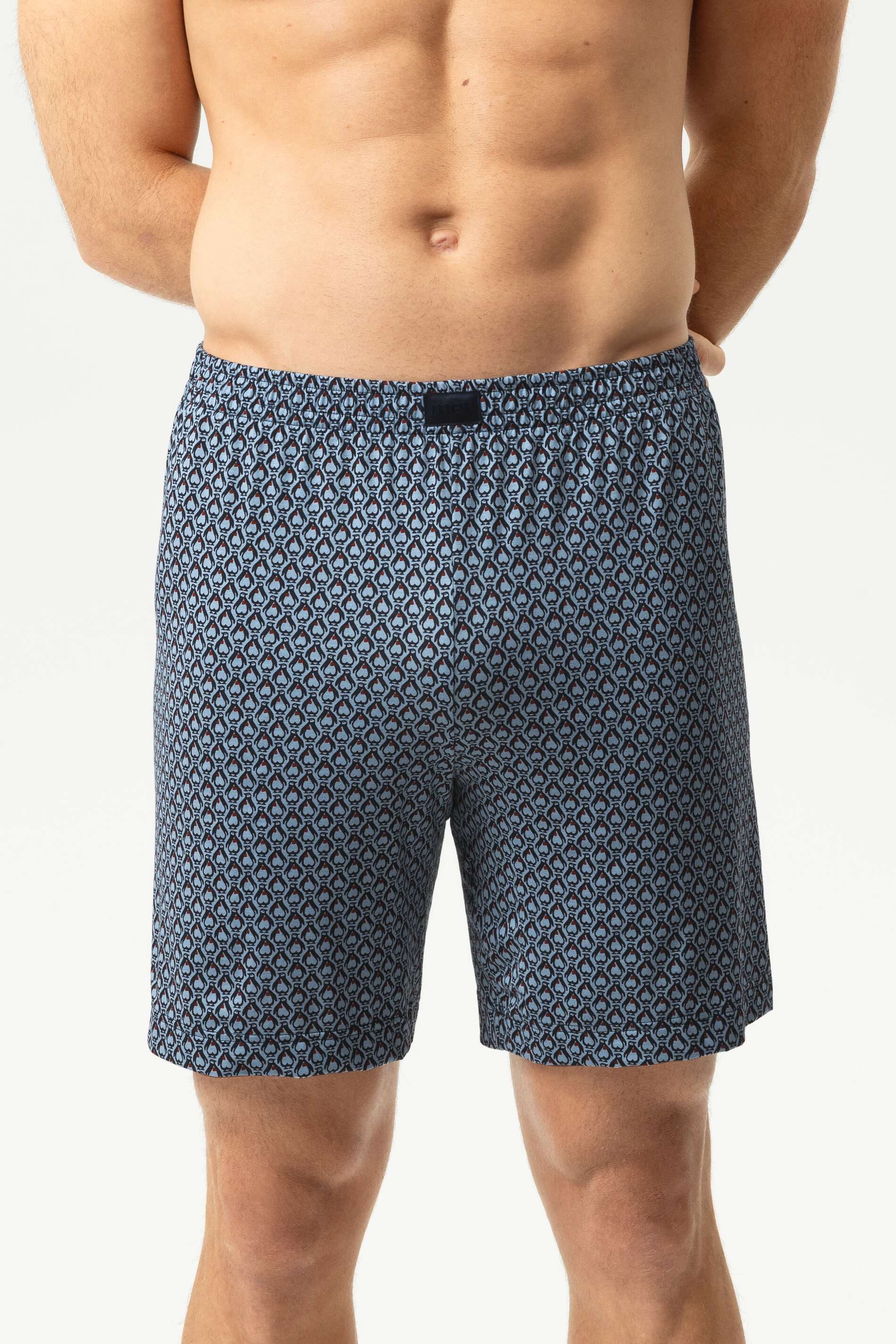 Mey Schlafhose Mey Hose kurz Serie Arctic Squad mit Print Shorts (1-tlg) Kurze Pyjamahose, Gemustert, weiche Modal-Jersey-Qualität
