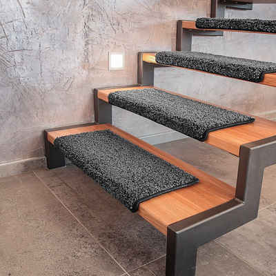 Stufenmatte Bali, Erhältlich in verschiedenen Farben & Größen, Treppenschutz, Floordirekt, Rechteckig, Höhe: 10 mm