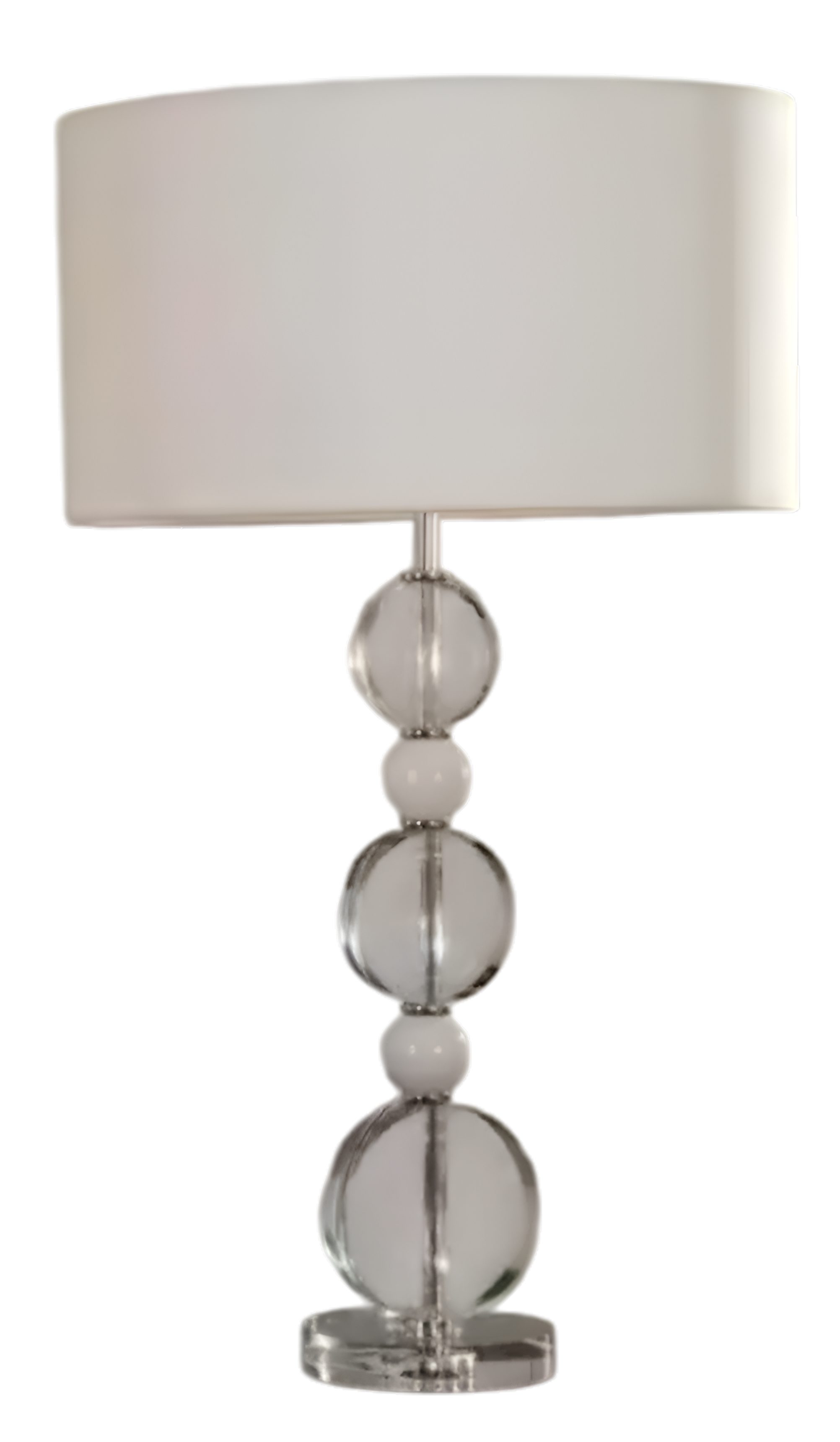 Xlmoebel Nachttischlampe Elegante Tischlampe mit Kristall-Design und luxuriösem Flair, Hergestellt in Europa