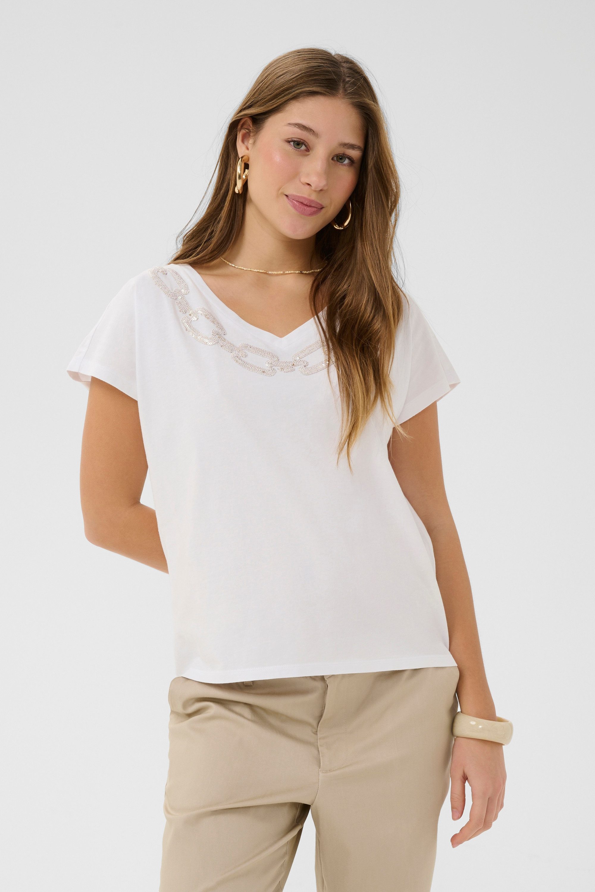 Cream T-Shirt T-shirt CRNibia