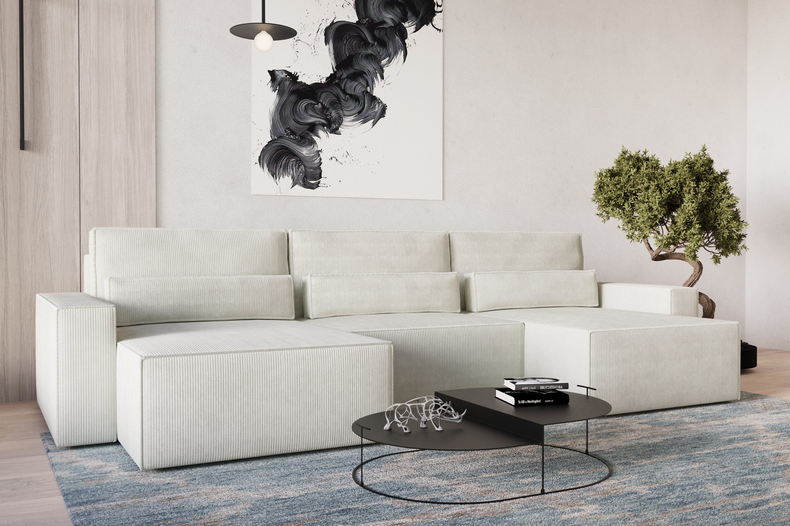 MOEBLO Wohnlandschaft DENVER U MINI, aus günstig online kaufen