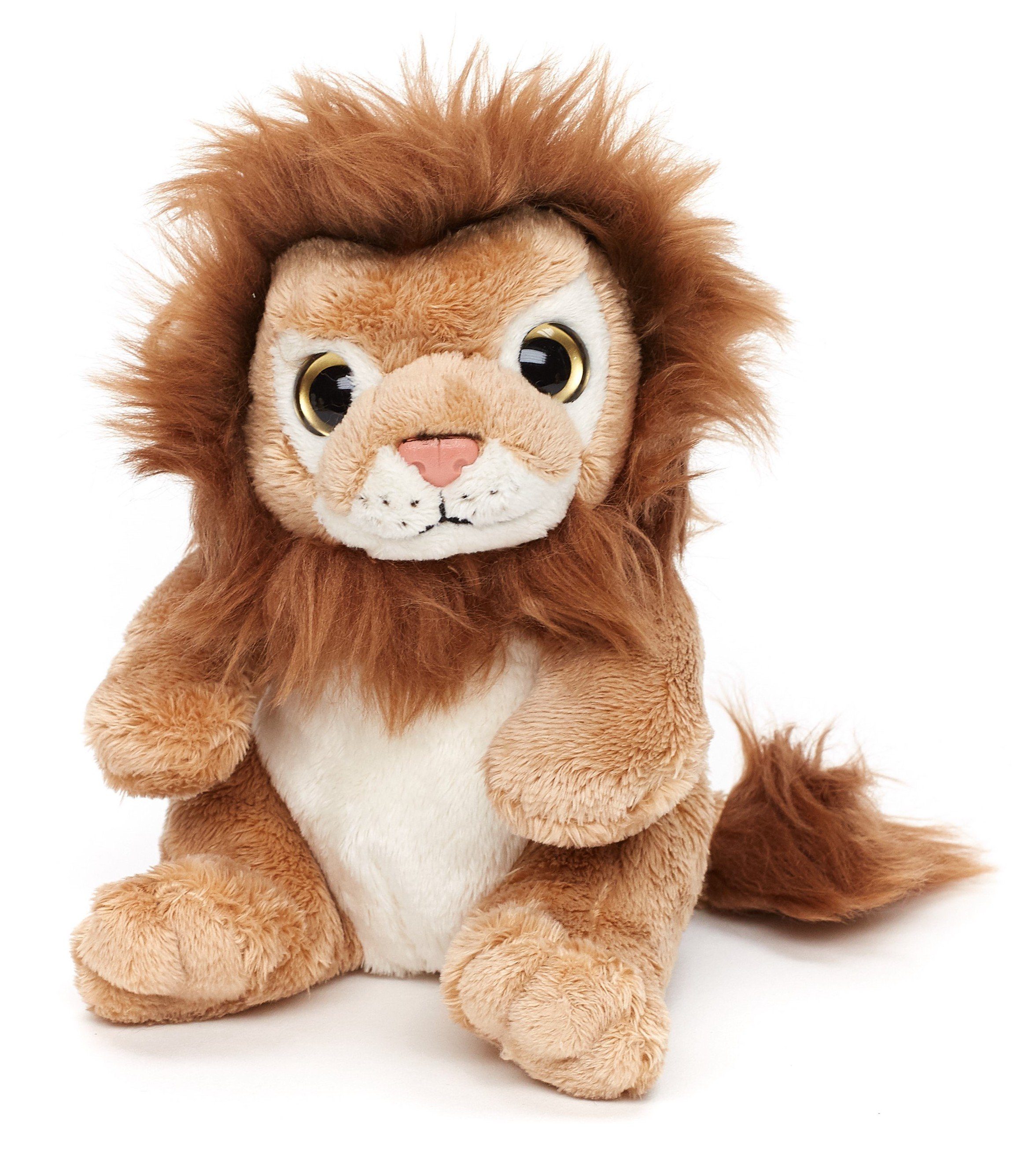 Uni-Toys Kuscheltier Plushie - Tiger/weißer Tiger/Löwe/ Löwin - 16 cm - Plüsch, Plüschtier, zu 100 % recyceltes Füllmaterial