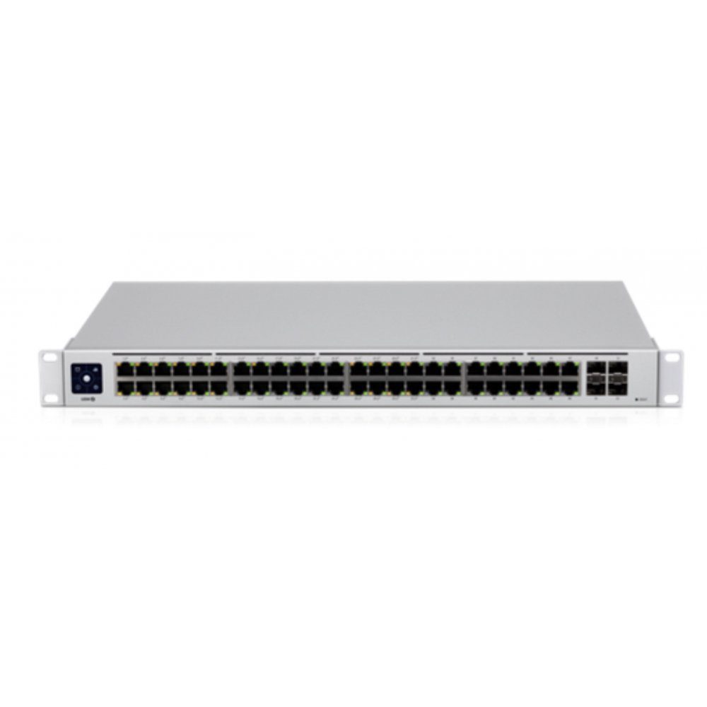 - 802.3at Networks Switch Netzwerk PoE UniFi USW 48-Port - Netzwerk-Switch Gigabit Ubiquiti silber