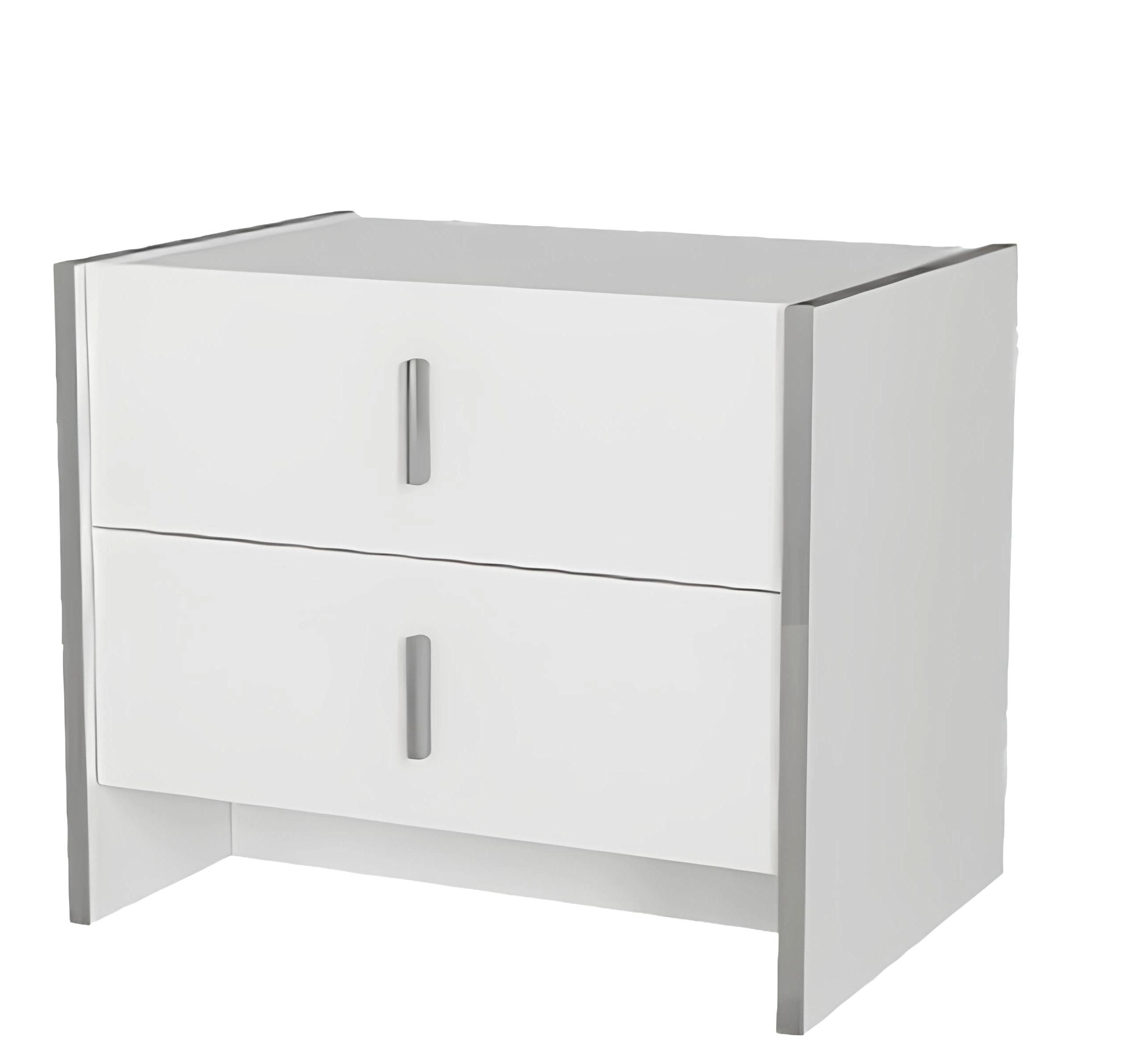 Nachttisch Moderner Beistelltisch mit Schubladen in elegantem Design