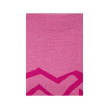 STREET ONE Sweatshirt pink regular fit (1-tlg)