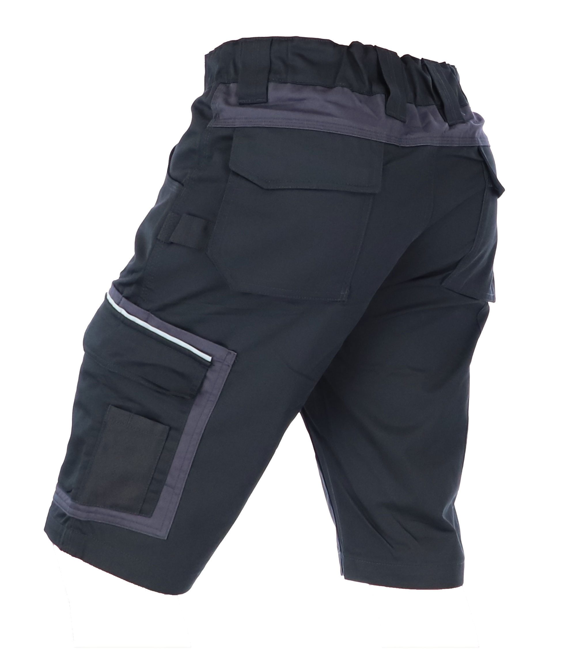 ELIWORX Arbeitsshorts Herren – Kurze Arbeitshose mit Stretch & Werkzeugtaschen - Kurze Hose Kurze Herrenshorts für Sommer & Werkstatt – Robust & Bequem