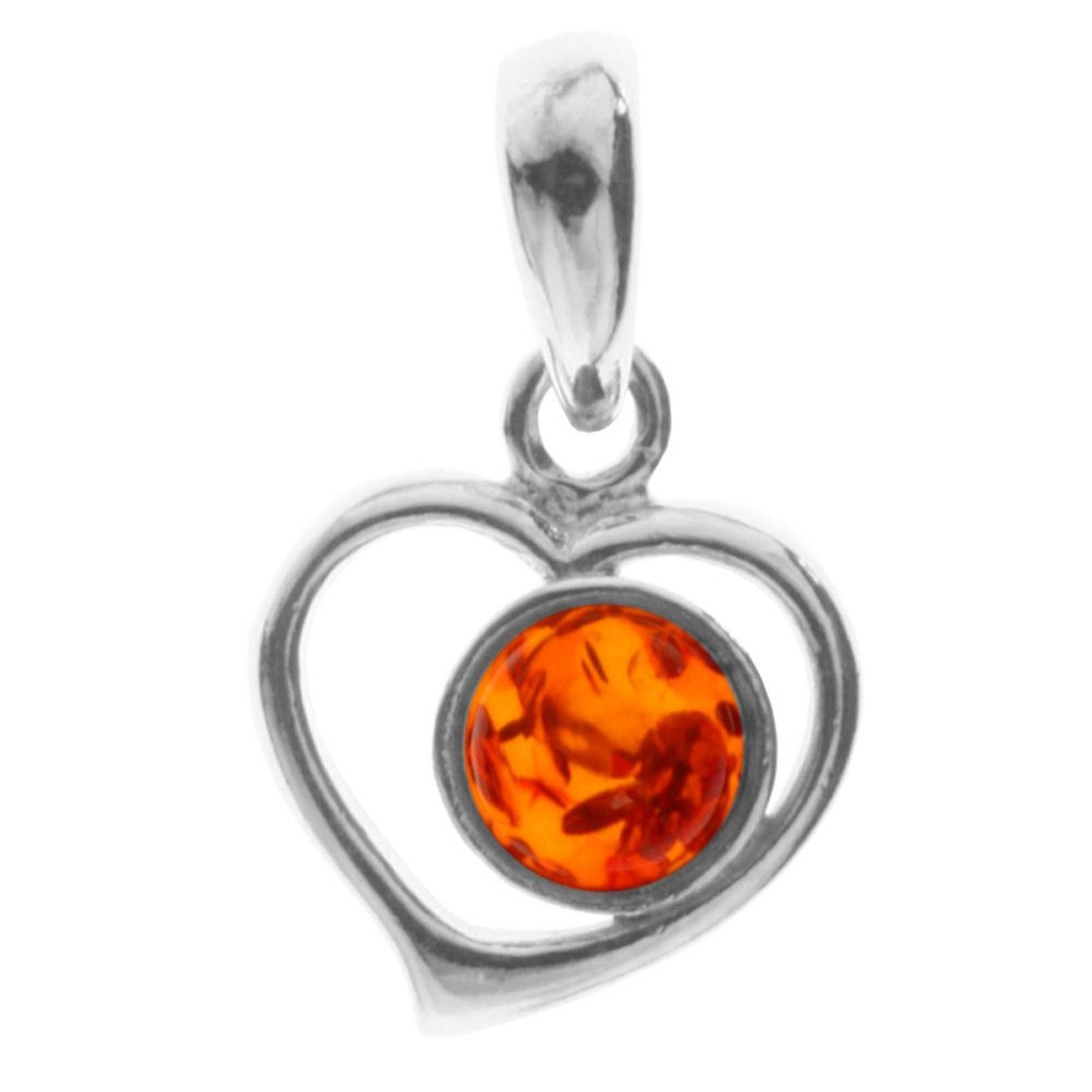 Kettenanhänger Ostsee-Schmuck Anhänger Herz Anhänger Herz