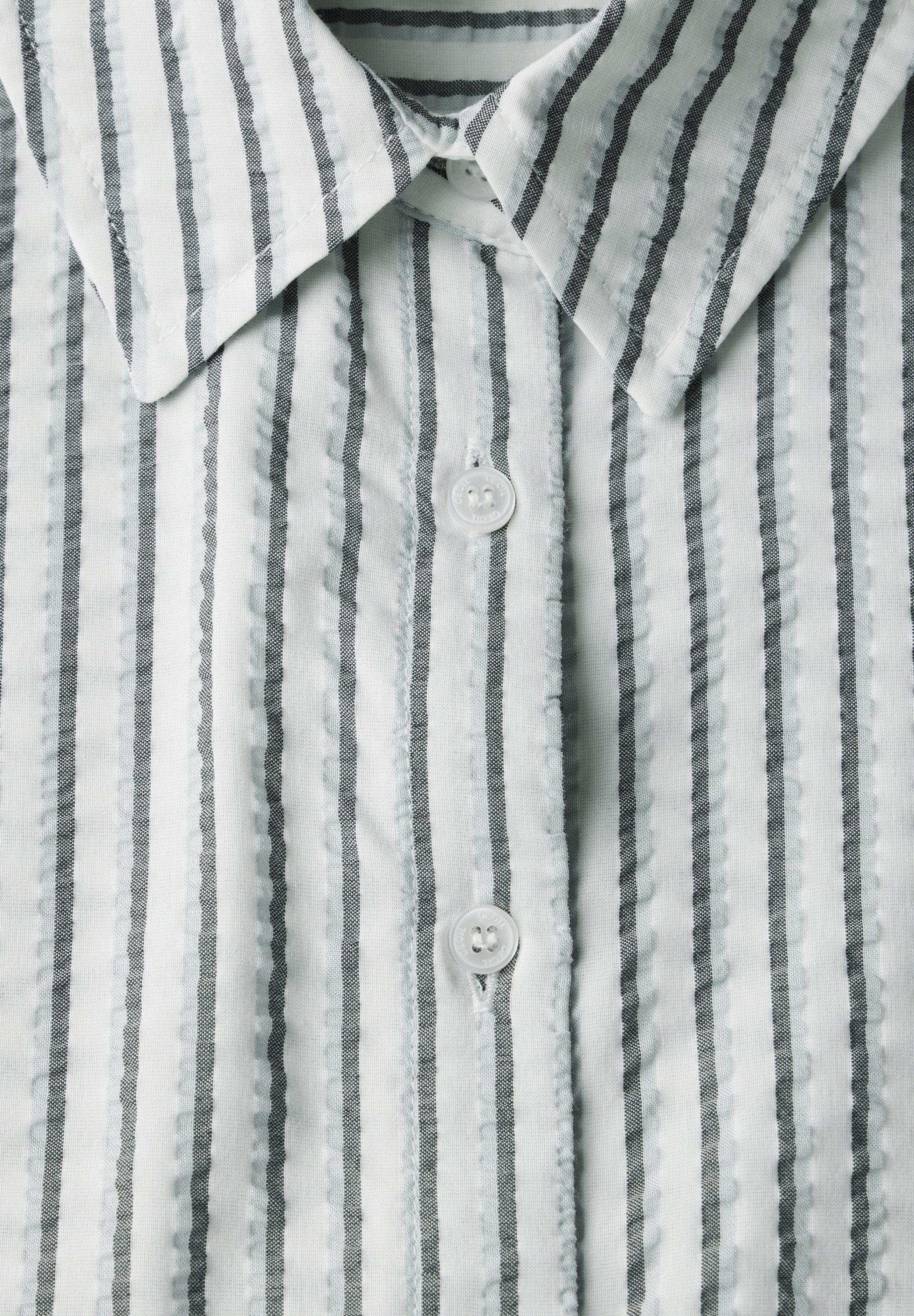 CECIL Hemdbluse mit 3/4 Ärmeln