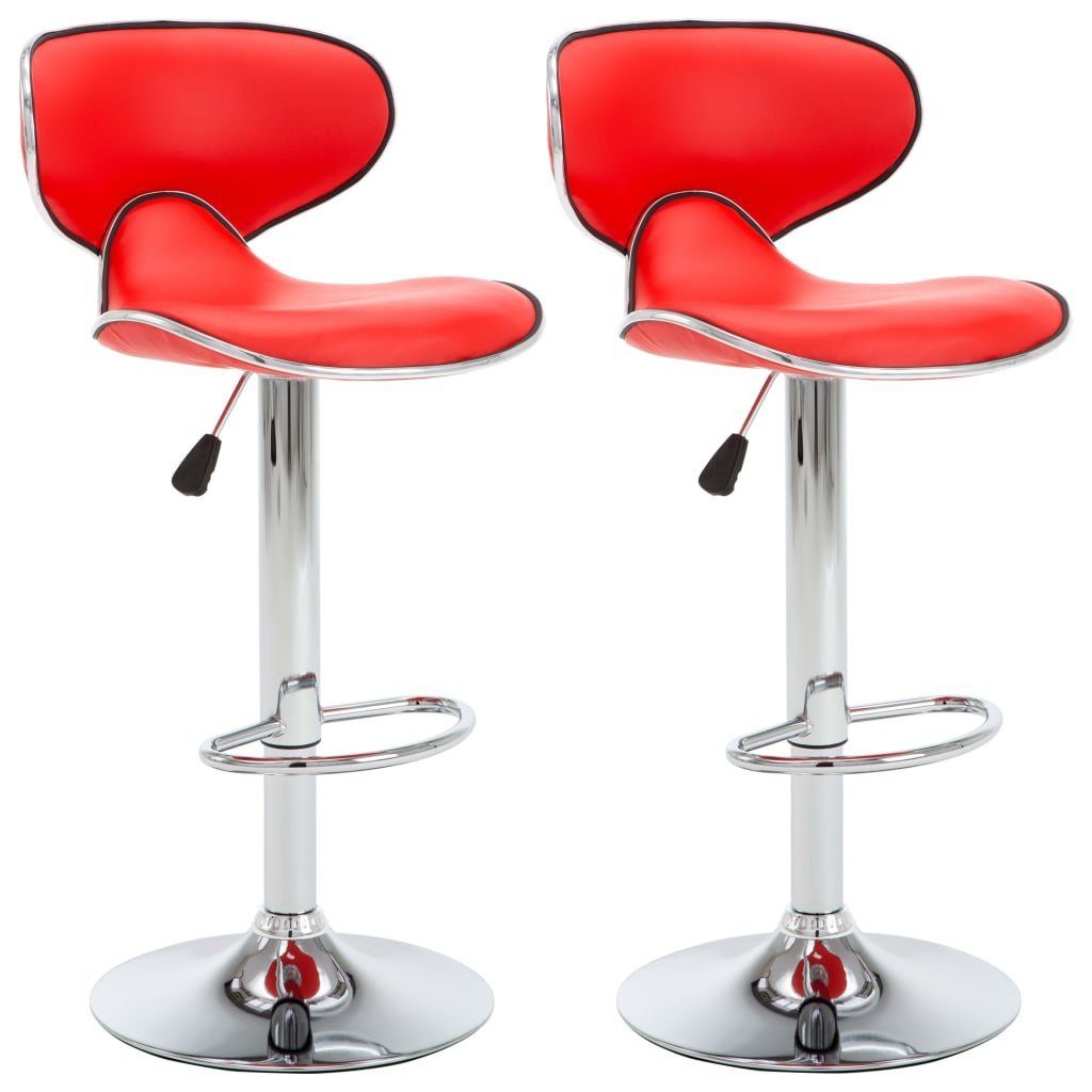 vidaXL Barhocker Barhocker 2 Stk. Rot günstig online kaufen