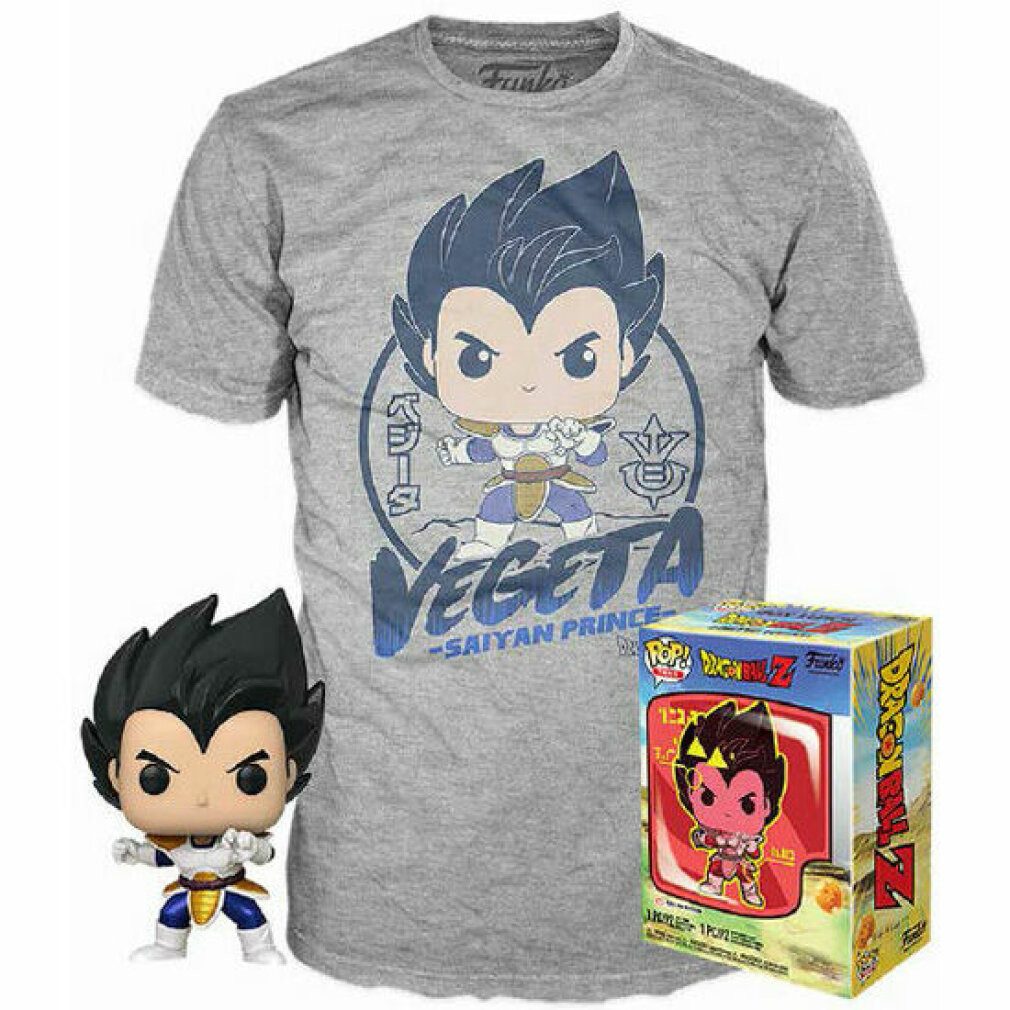 Funko Actionfigur Set POP Figur & Tee Dragon Ball Z Vegeta