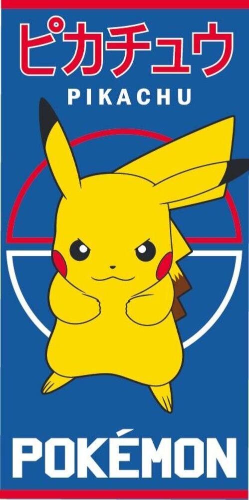 POKÉMON Strandtuch Pokemon Badetuch Handtuch Strandtuch 70 x 140 cm