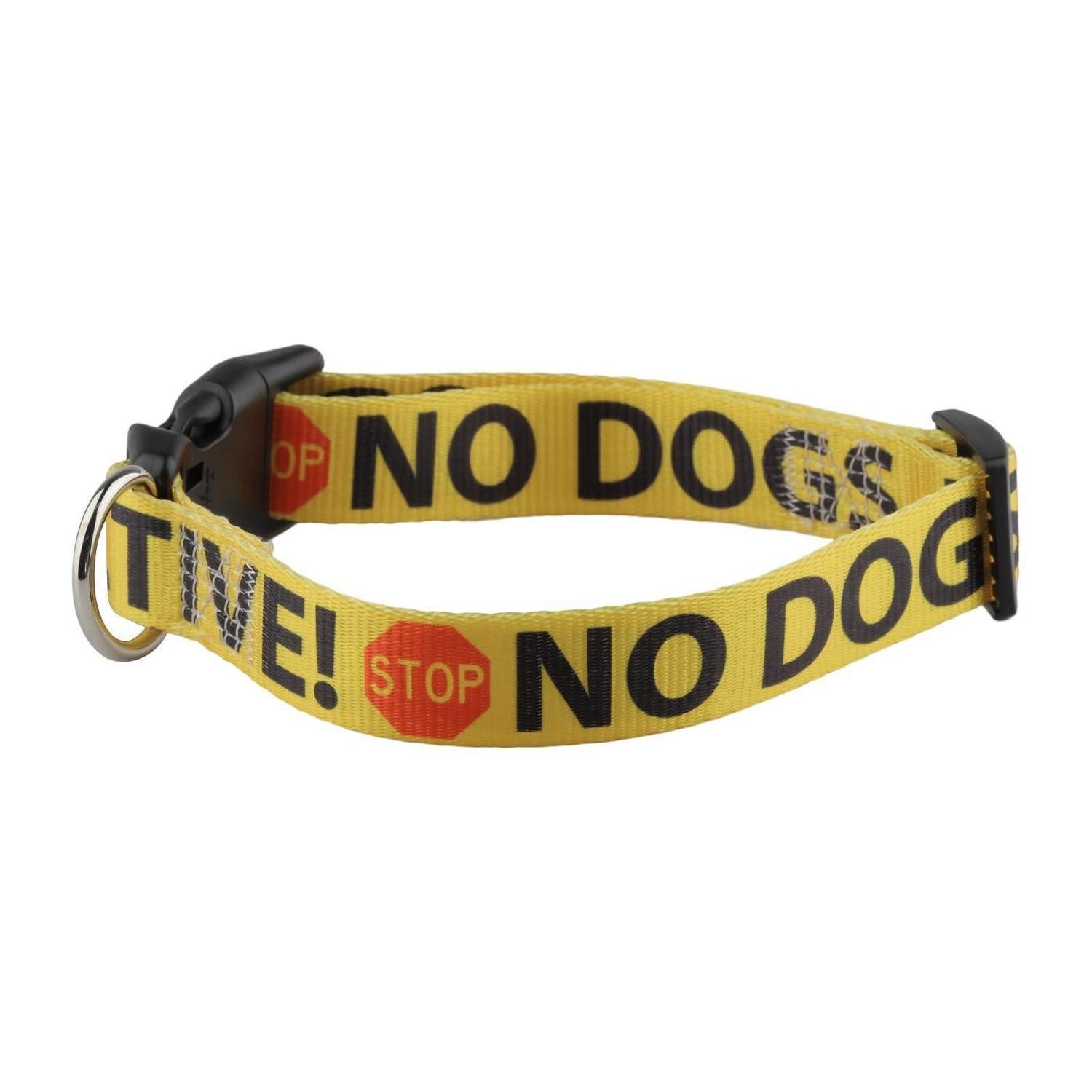 LuxusKollektion Hunde-Halsband Hundehalsband Reaktiv Keine Hunde, Textil