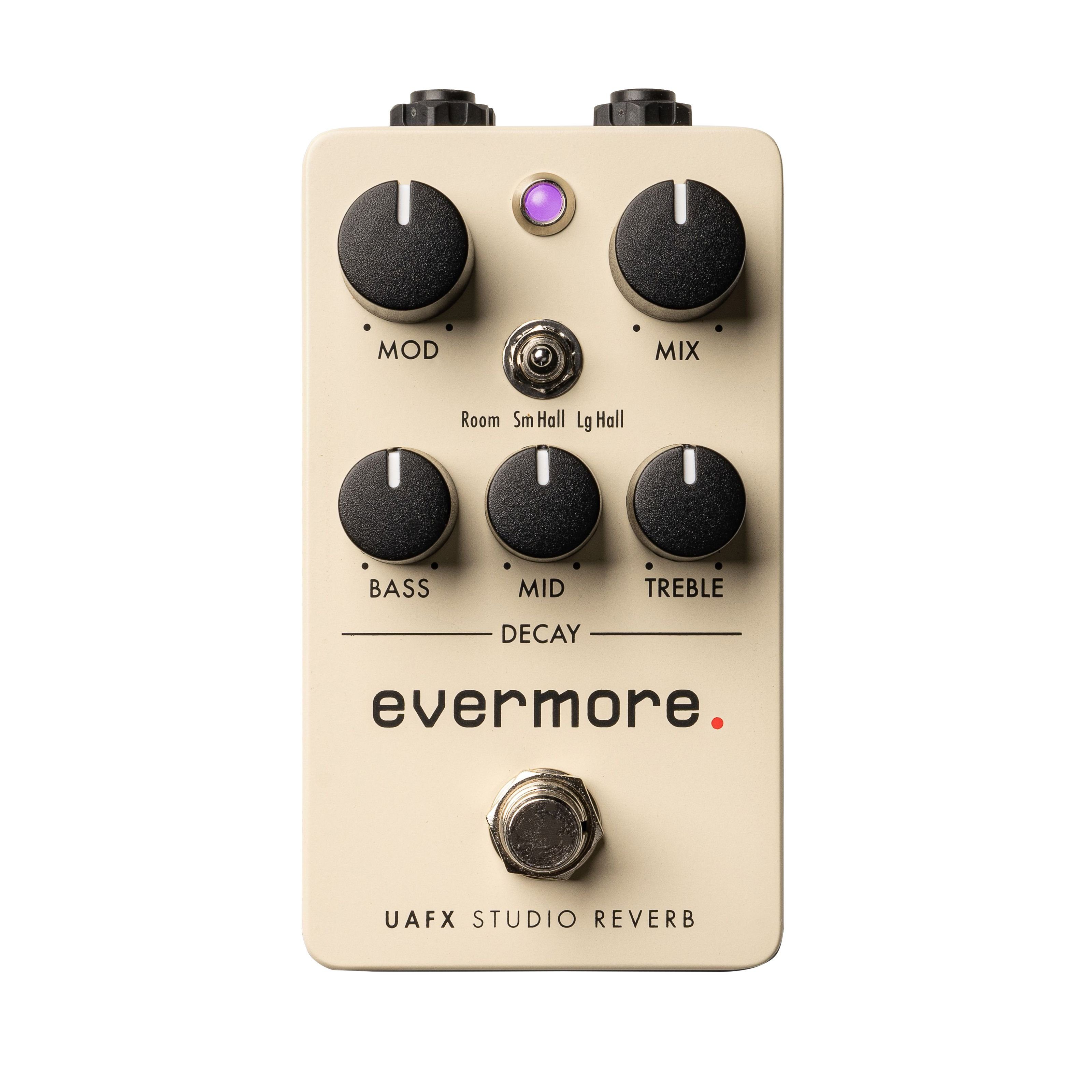 Universal Audio Musikinstrumentenpedal, Evermore Studio Reverb - Effektgerät für Gitarren