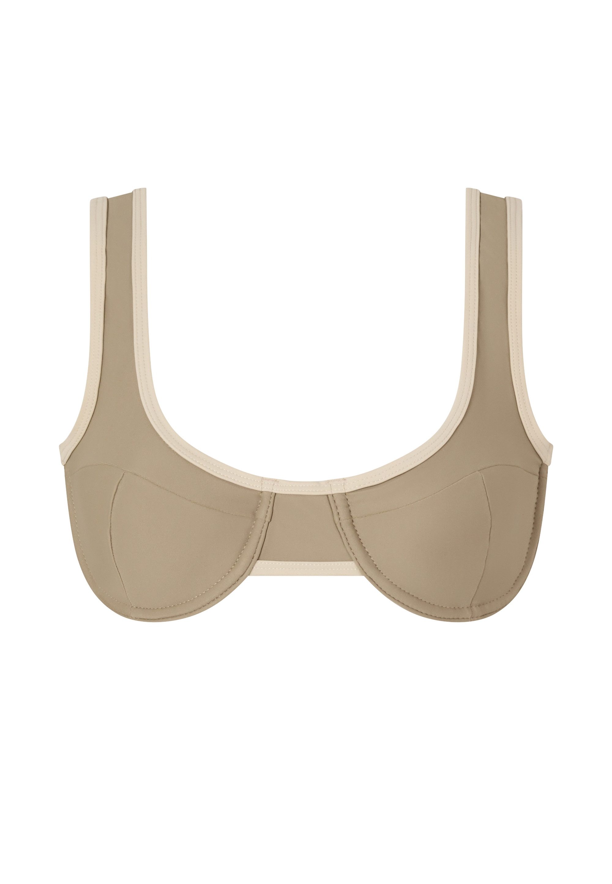 Moda Minx Triangel-Bikini-Top (1-St), in tollem Kontrast-Design