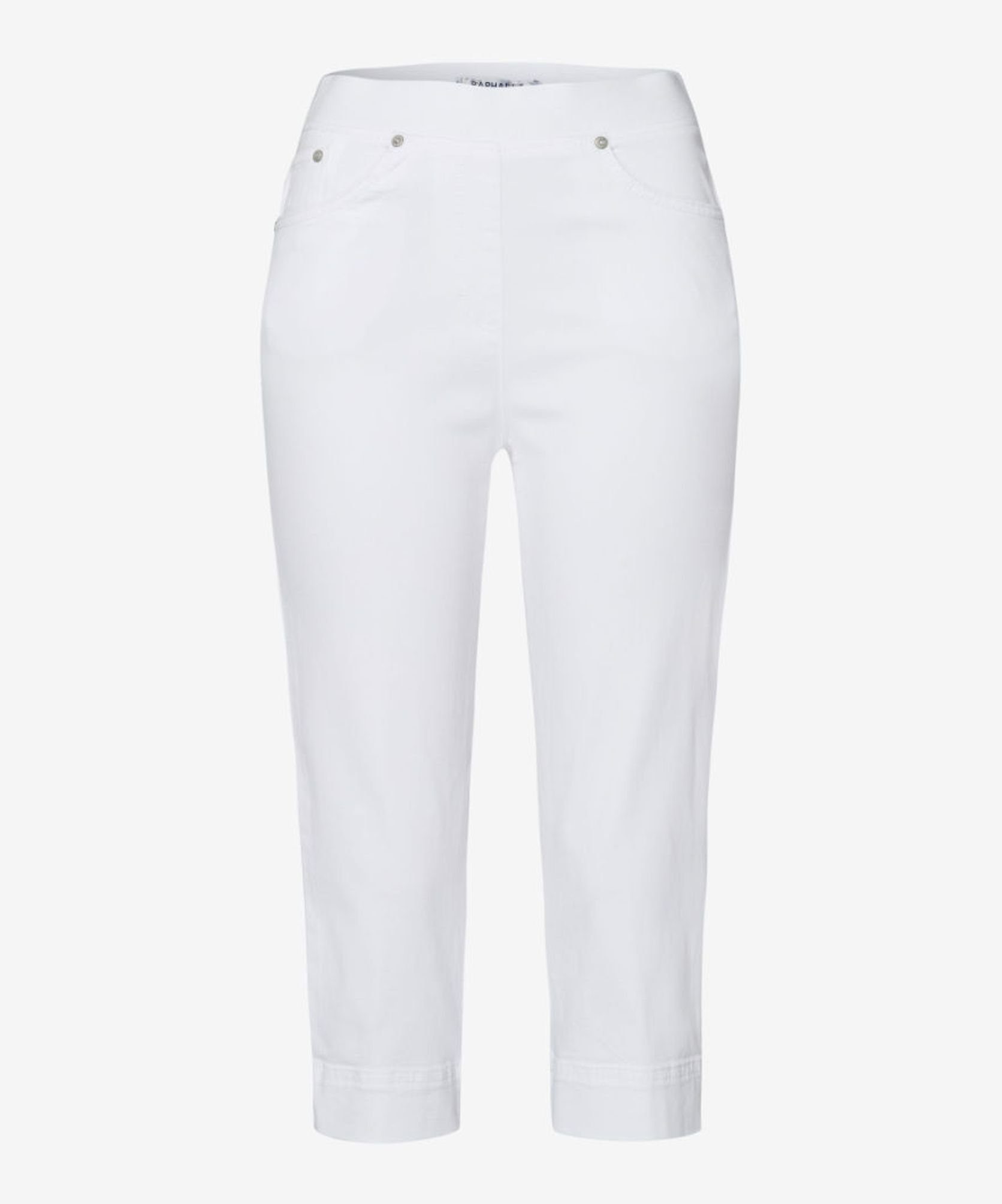 RAPHAELA 5-Pocket-Jeans Sommerhose by (12-6308) White Pamina BRAX Capri (99)