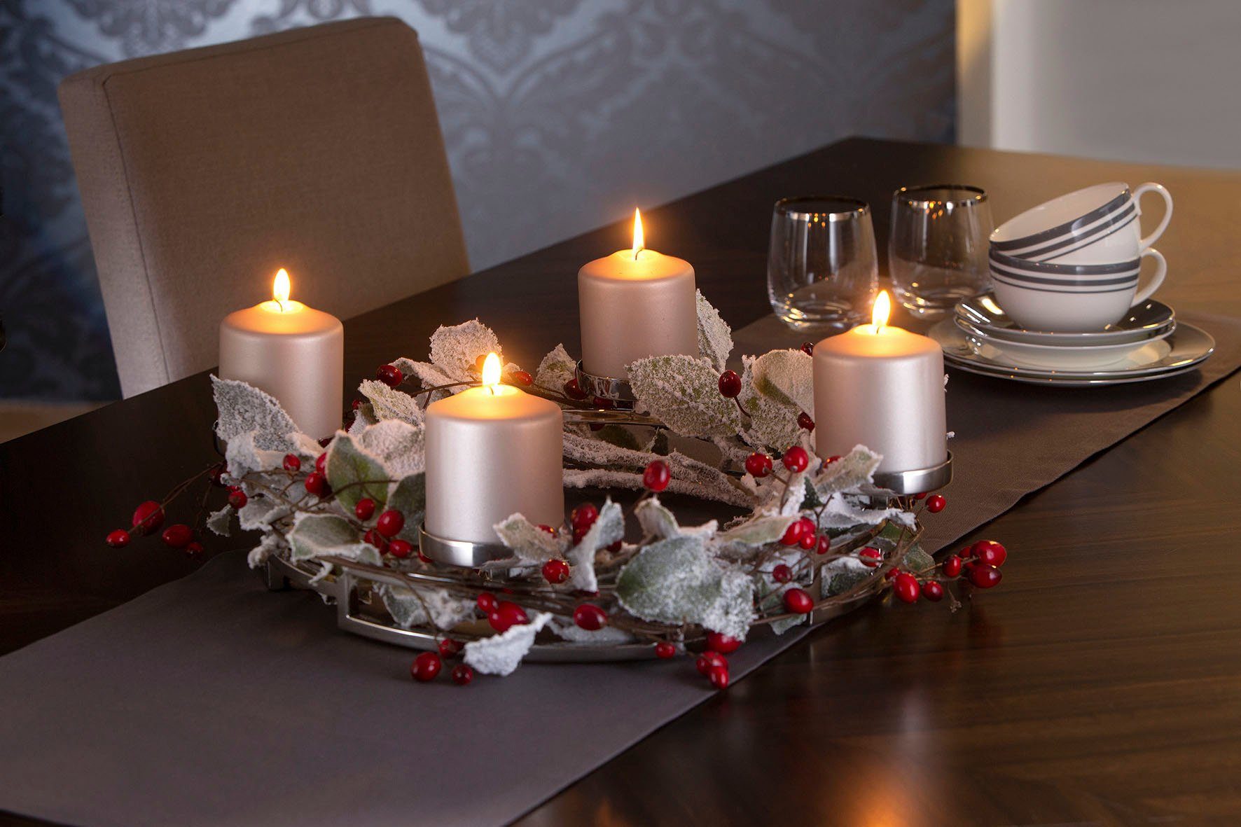 Fink Kerzenleuchter HOMMAGE, Weihnachtsdeko (1 St), günstig online kaufen