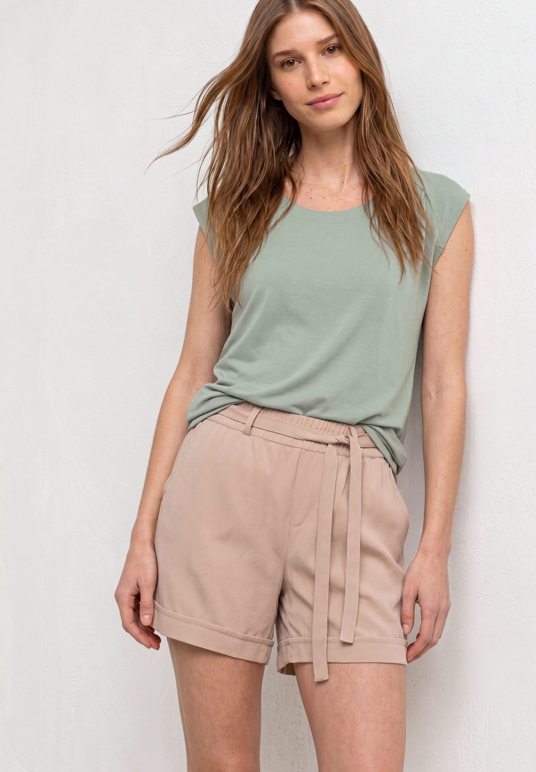 STREET ONE Shirttop aus stretchigem Viskosematerial