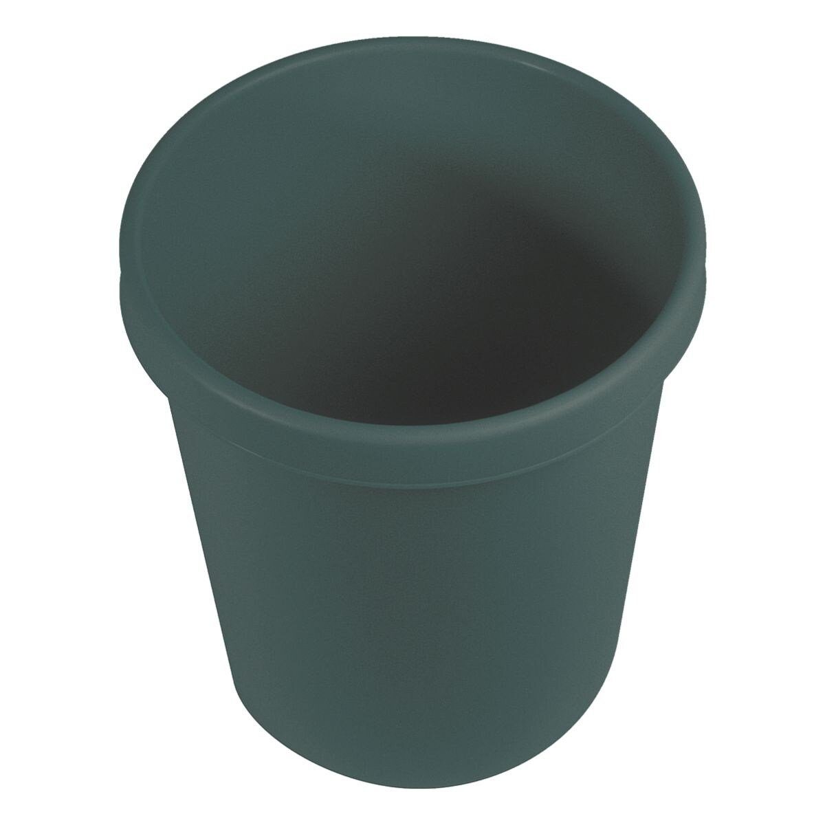 HELIT Papierkorb the green german, 18 Liter, aus recyceltem Kunststoff