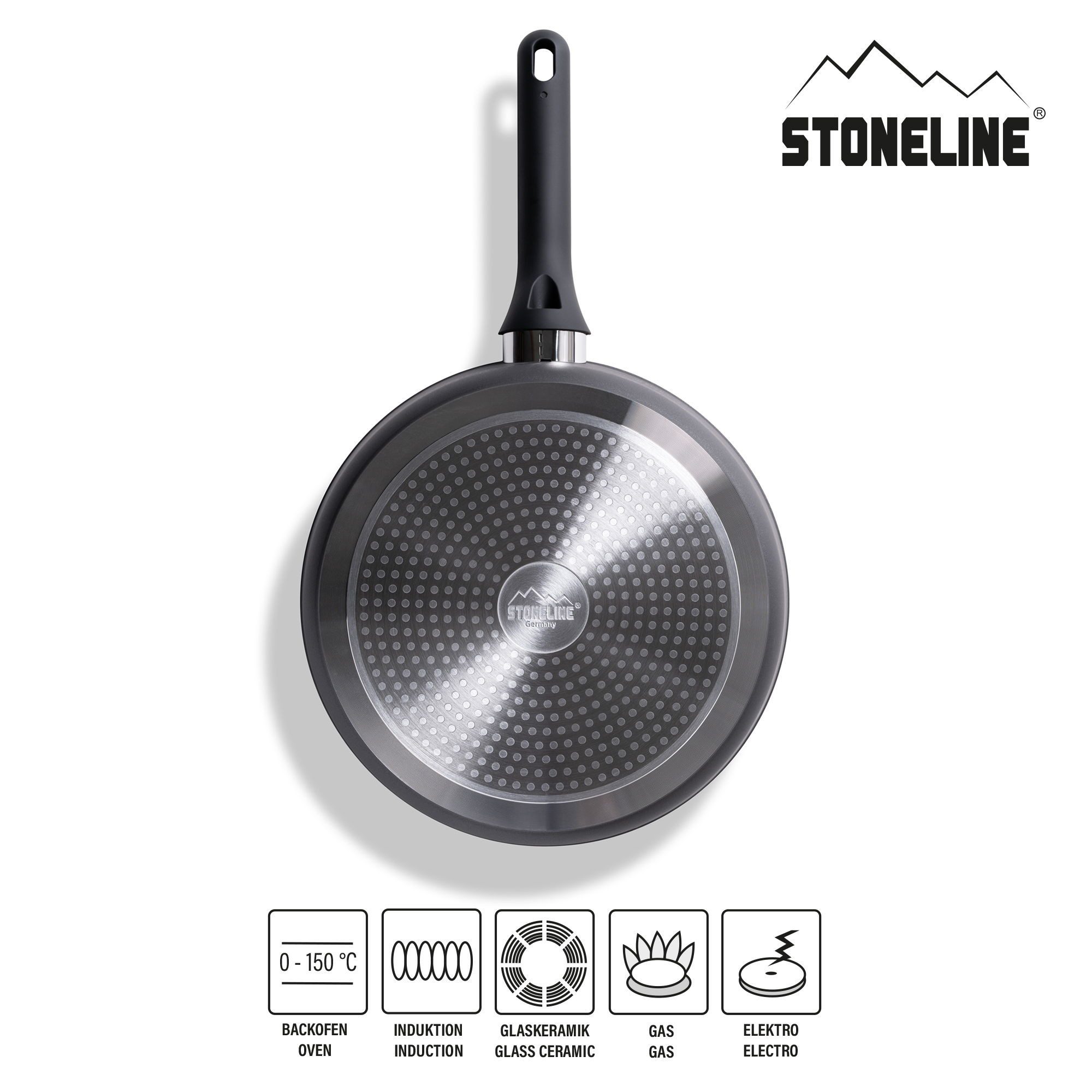 STONELINE Schmorpfanne, Aluminium