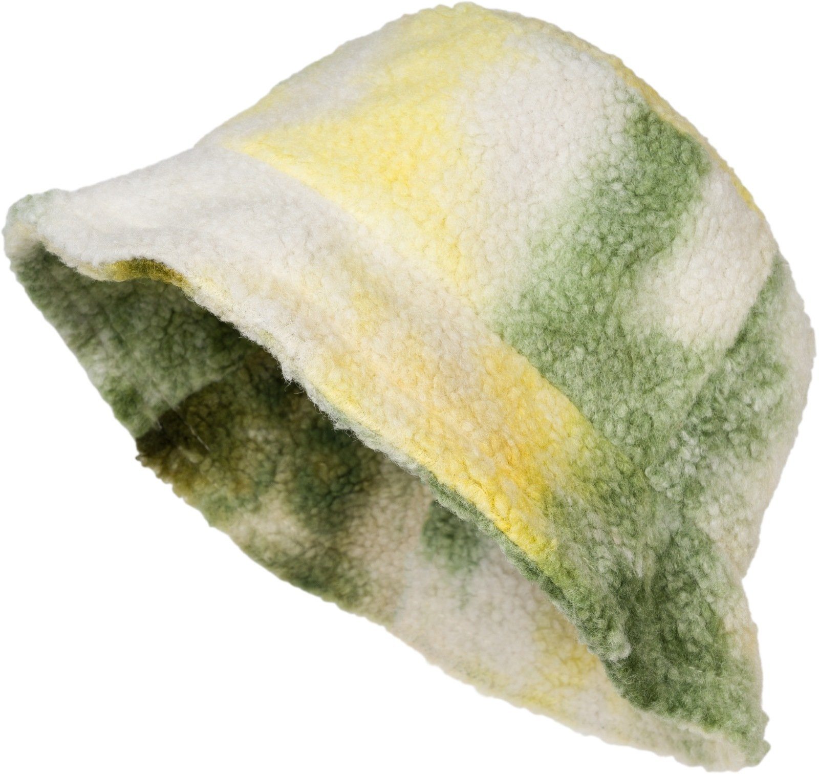 styleBREAKER Fischerhut Teddyfell Fischerhut Ombré (1-St)