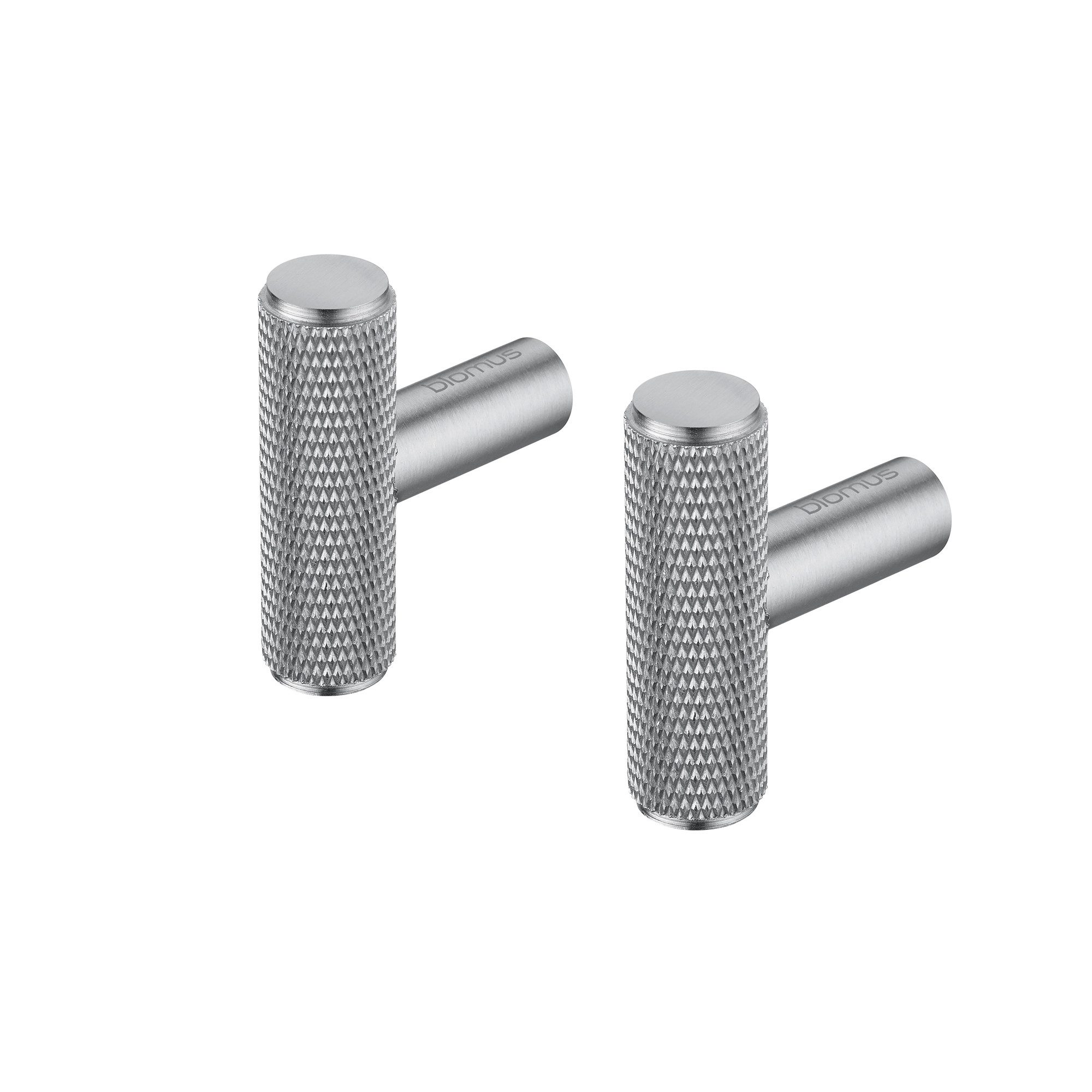 blomus Wandhaken -ROF- 2er Set Kleiderhaken, Haken für die Wand, Haken aus Metall, (2-St), Markante Optik, Vielseitig einsetzbar, Griffig und Robust