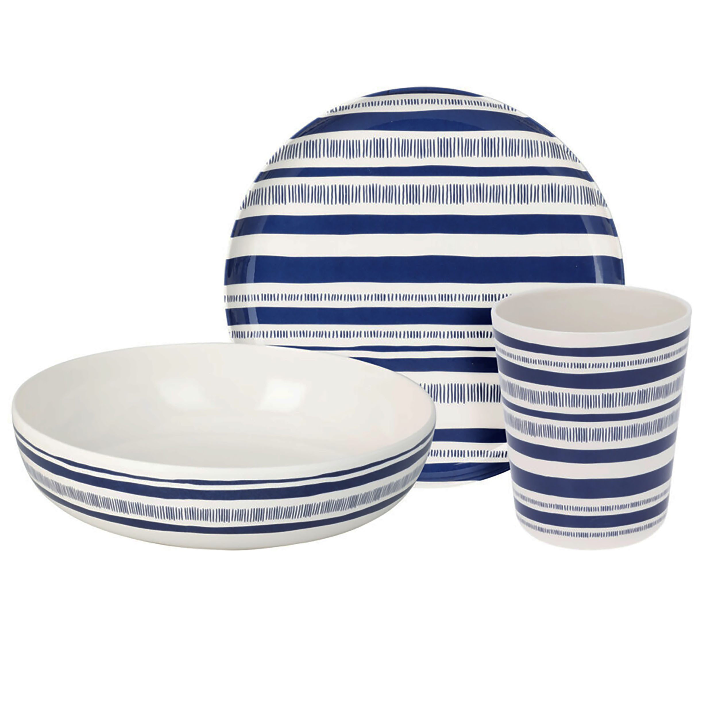 Geschirr-Set 12-teiliges Camping-Geschirrset Outdoor Geschirr - Campinggeschirr