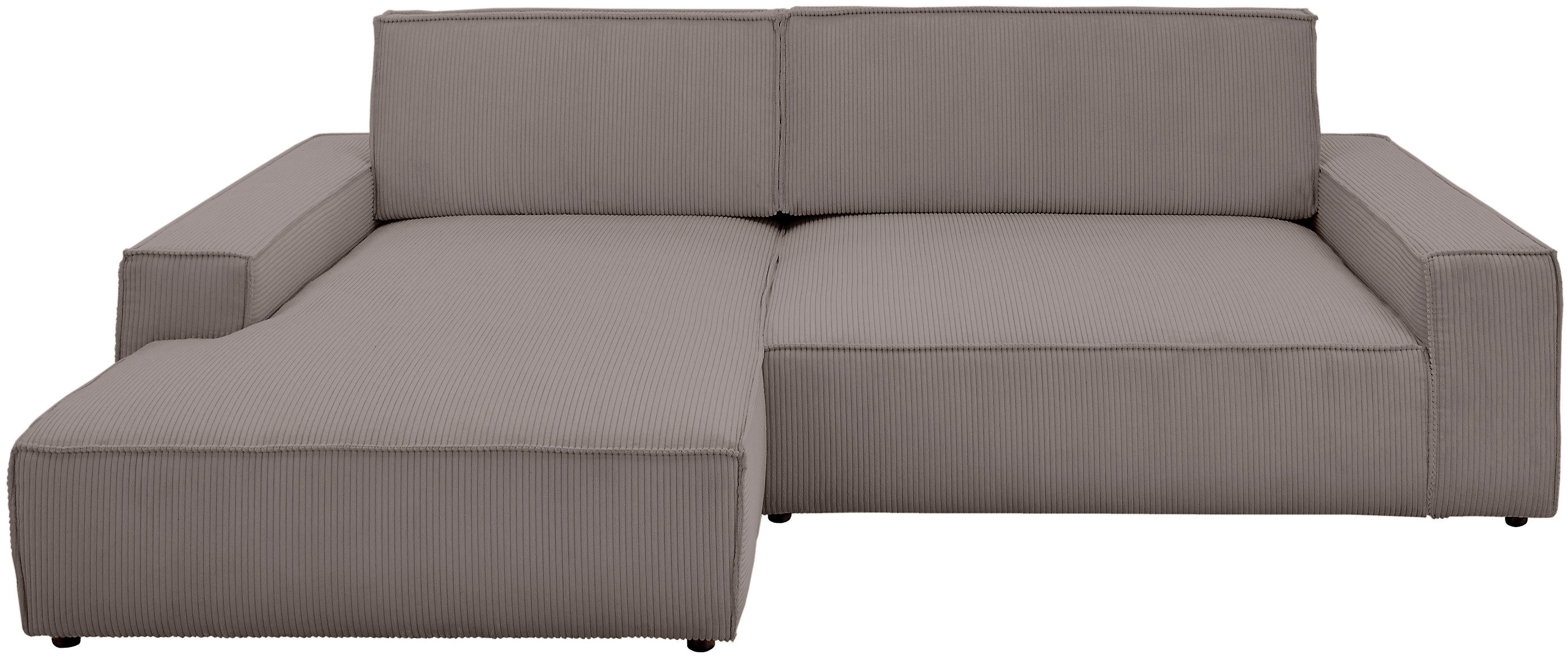 Home affaire Ecksofa NEU: SHERWOOD XXL 284, Big-Sofa L-Form, tiefe Sitzfläc günstig online kaufen