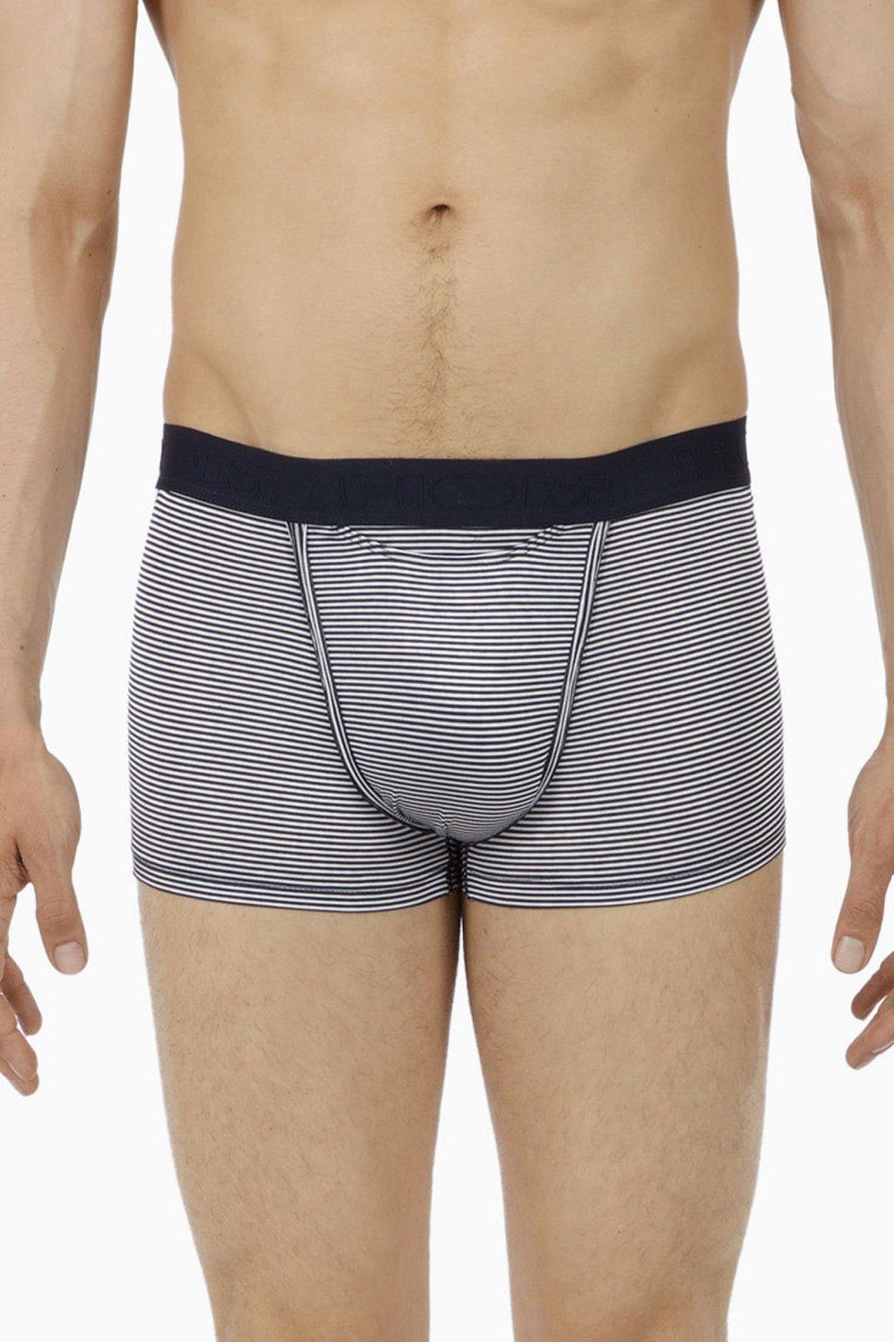 Hom Brief HO1 navy-white Boxer Hipster stripe 359850