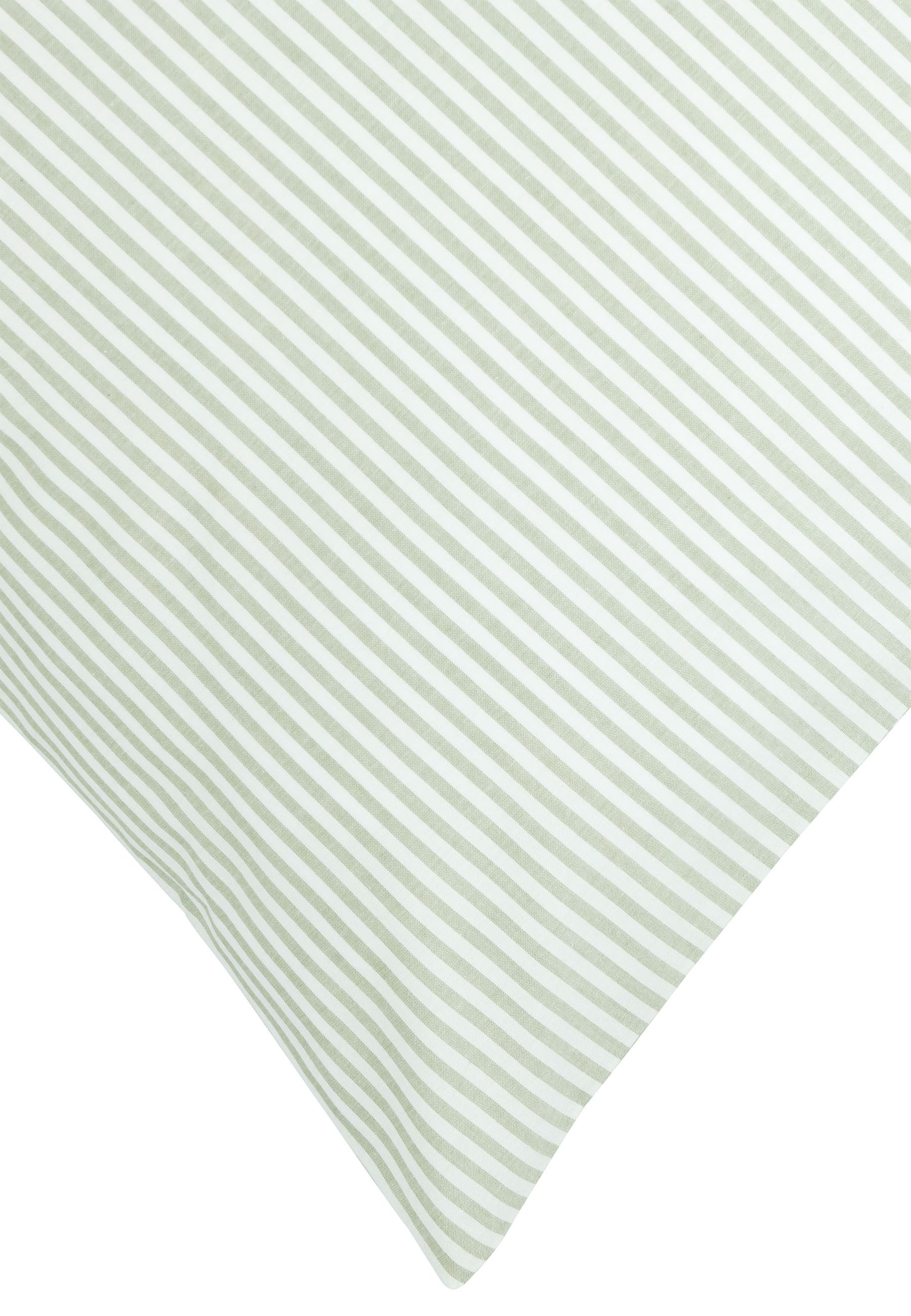 MELA Bettwäsche Perkal Kopfkissenbezug MAJULI Stripes, günstig online kaufen