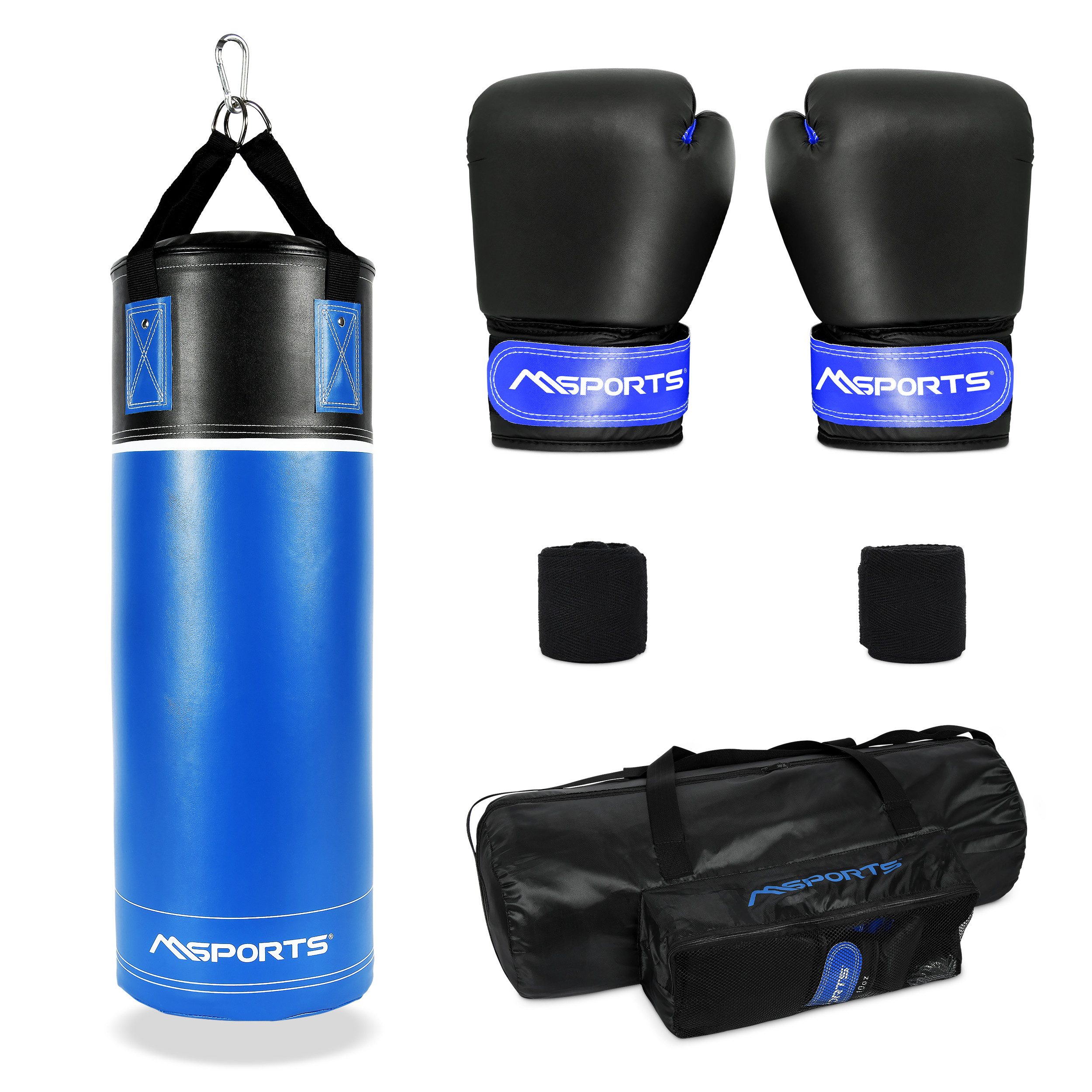Boxsack Boxset Boxsack Set Professional 12 kg inkl. Boxhandschuh und Tasche