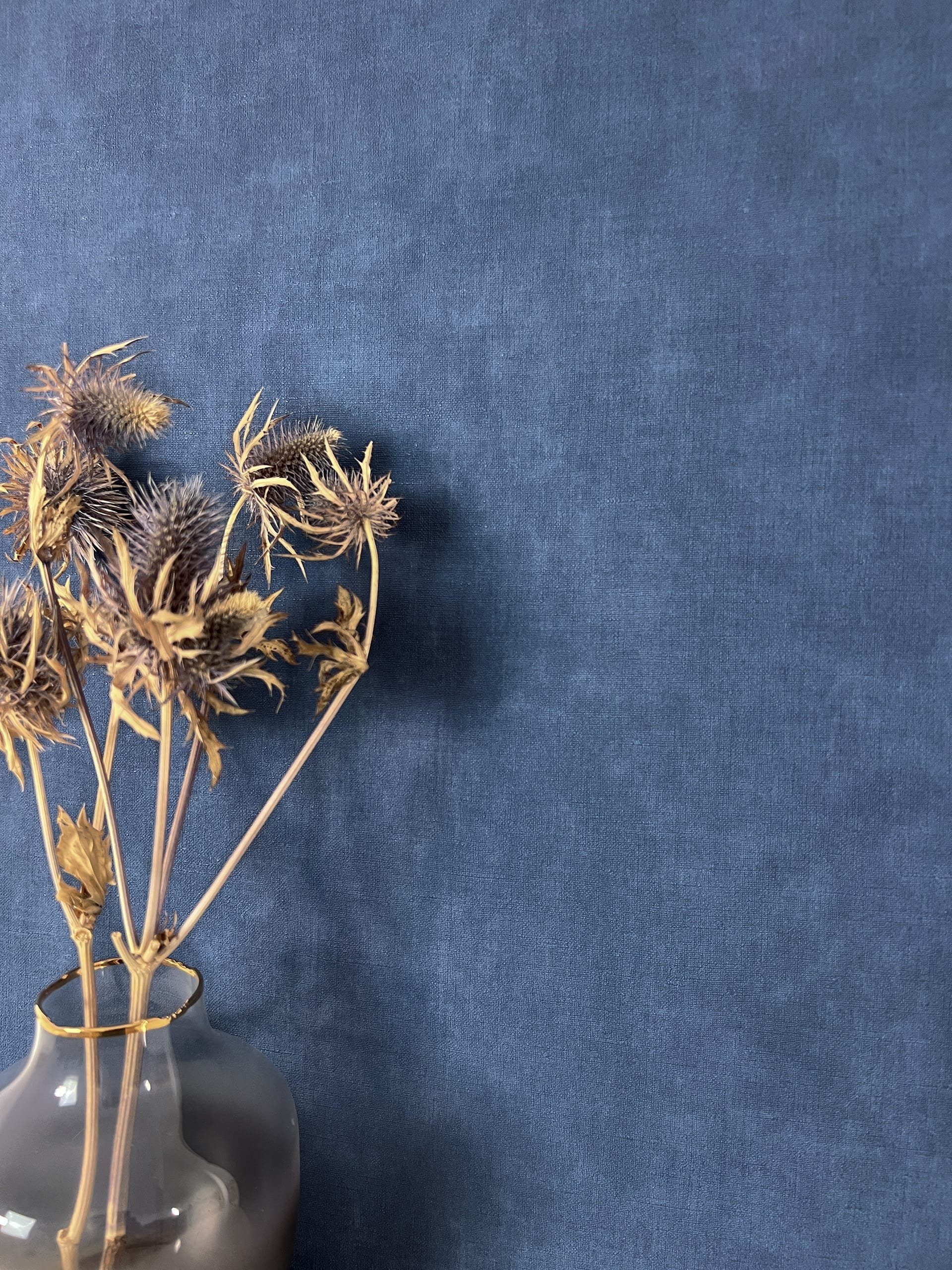 Newroom Vliestapete, Blau Tapete Modern Unifarbe günstig online kaufen