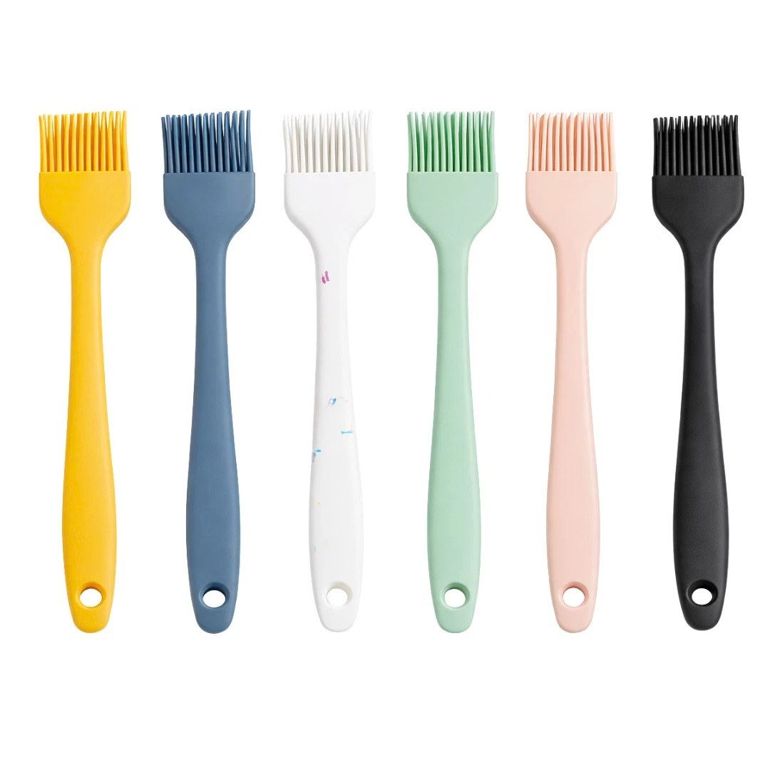 EUROBATT Sp. z o.o. Backpinsel Profi Silikonpinsel Set 1-3x Grillpinsel Bratenpinsel 20,5cm