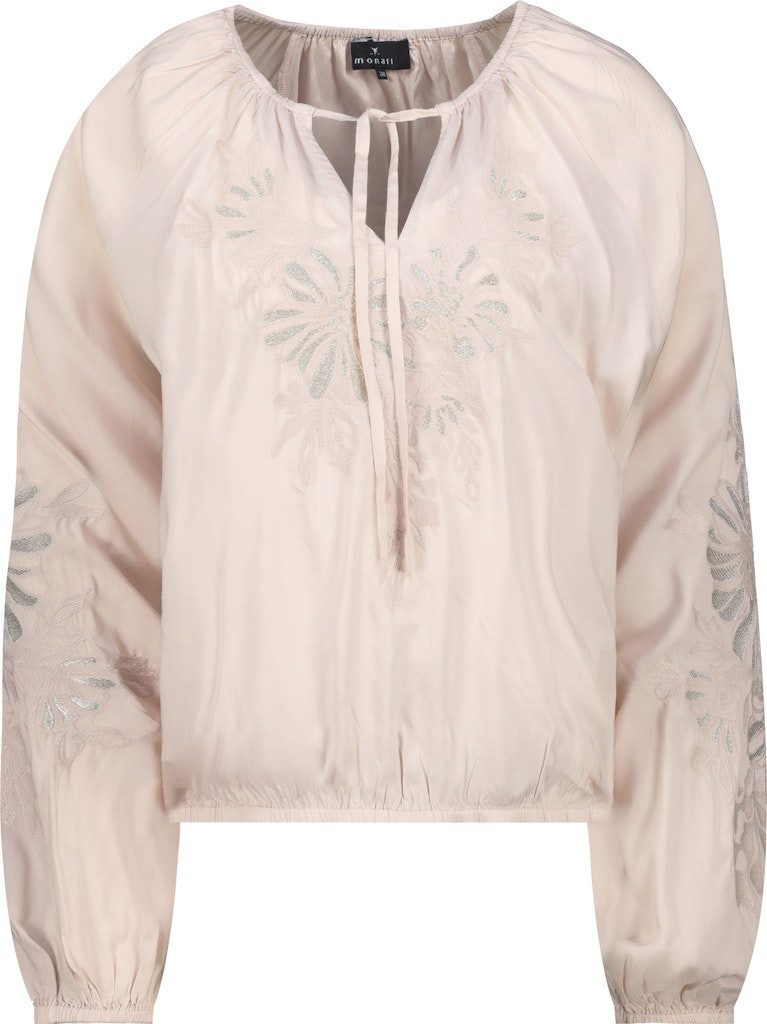 Monari Blusenshirt Bluse mit Stickerei warm günstig online kaufen