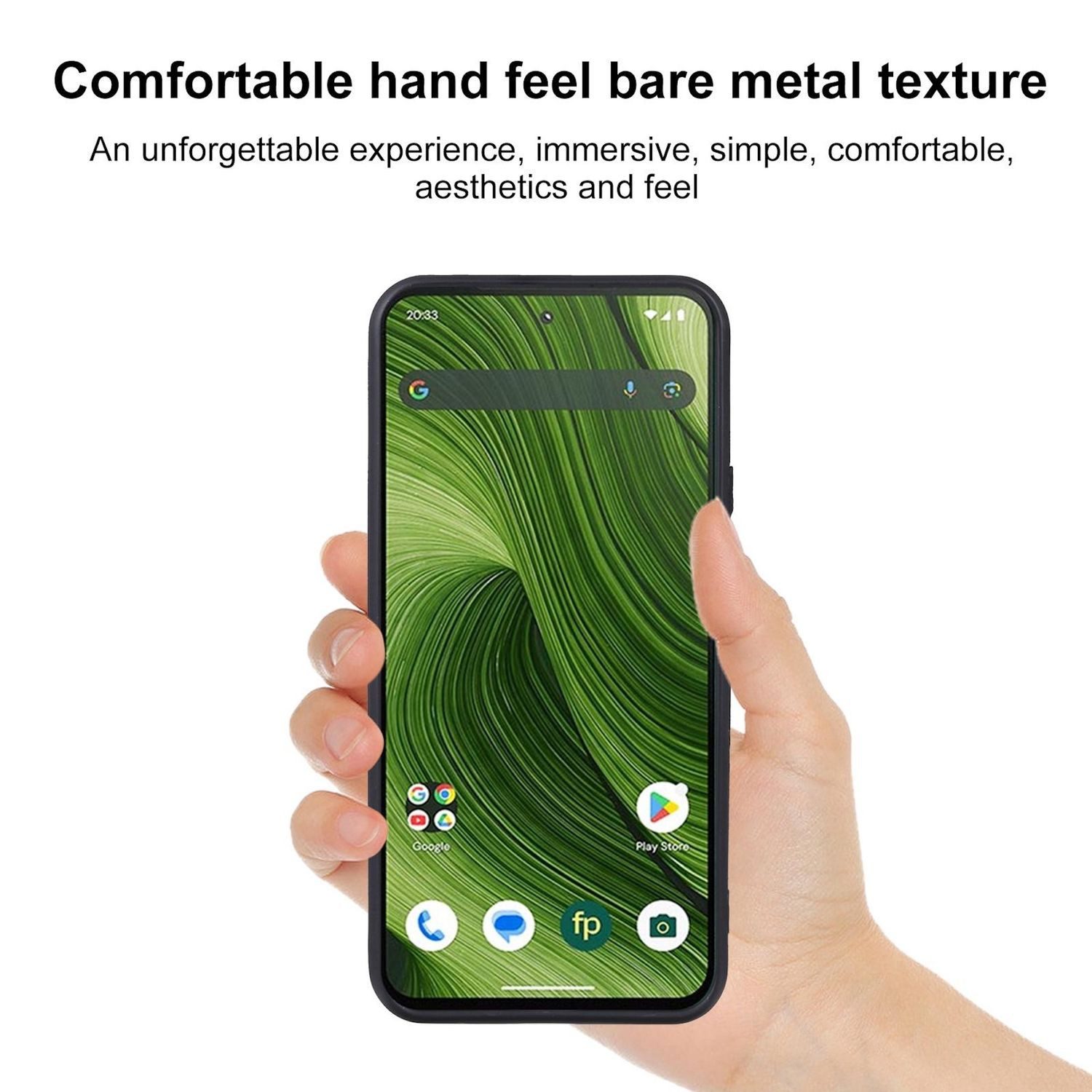 Wigento Handyhülle Für Fairphone 6 Silikon TPU Schutz Handy Hülle Flexibel Dünn Schwarz, Stilvolle TPU Hülle, präzise Aussparungen, schützend