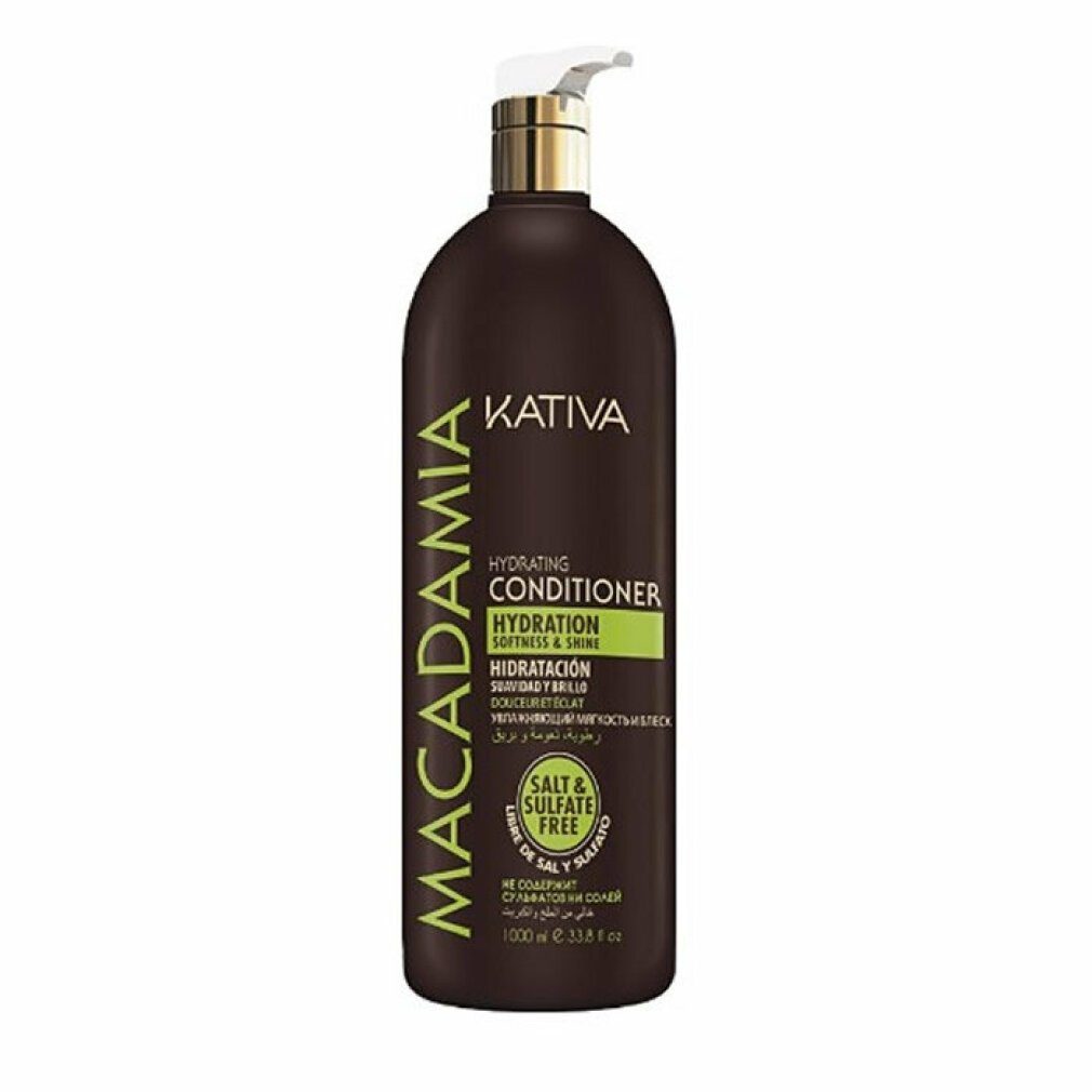Haarspülung Conditioner Kativa Macadamia Hydrating ml 1000 Kativa