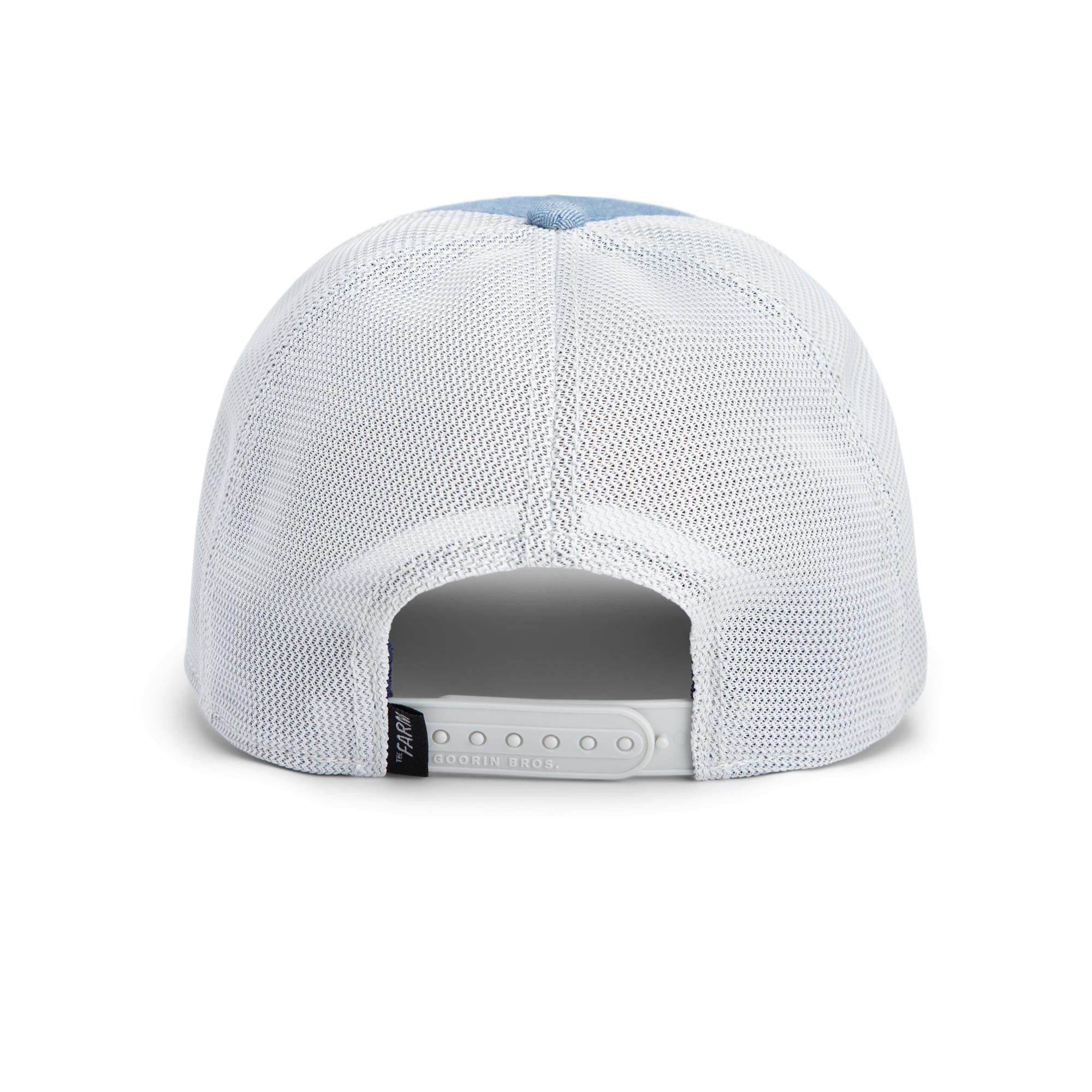 GOORIN Bros. Trucker Cap Goorin Bros. Suited Legend Trucker Cap Blue (Basecap, Meshcap, Trucker Kappe)