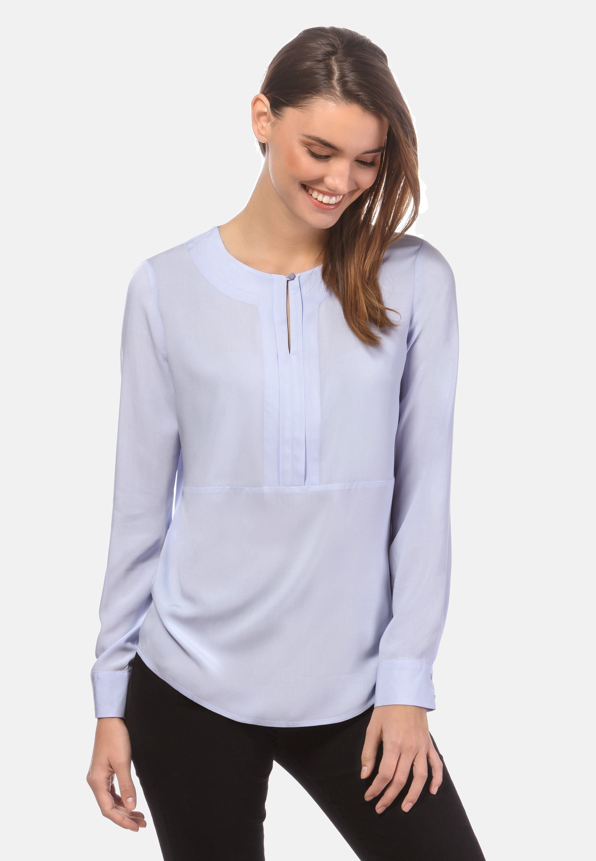 Klassische Bluse leicht tailliert