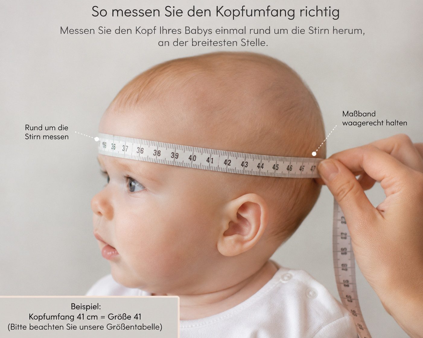 La Bortini Stirnband Baby Stirnband mit Schleife Kopfband für Taufe Kopfschmuck (Haarschmuck, festlich, für Mädchen, in Crem oder Weiß) elastisch, weich, in cre – Bild 3 von 3